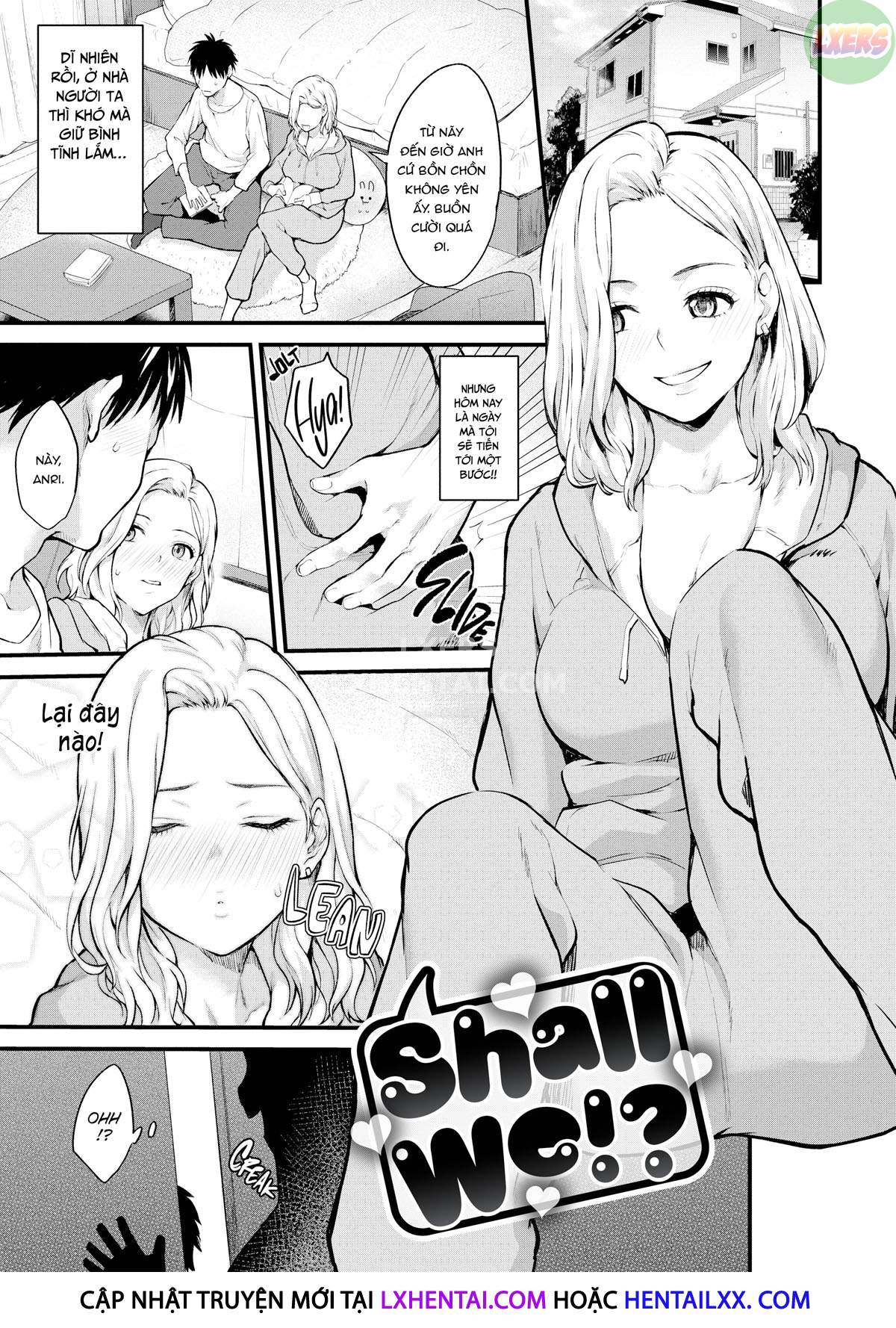 Đọc truyện hentai Tăng ca - Chap 2 - Shall We!?