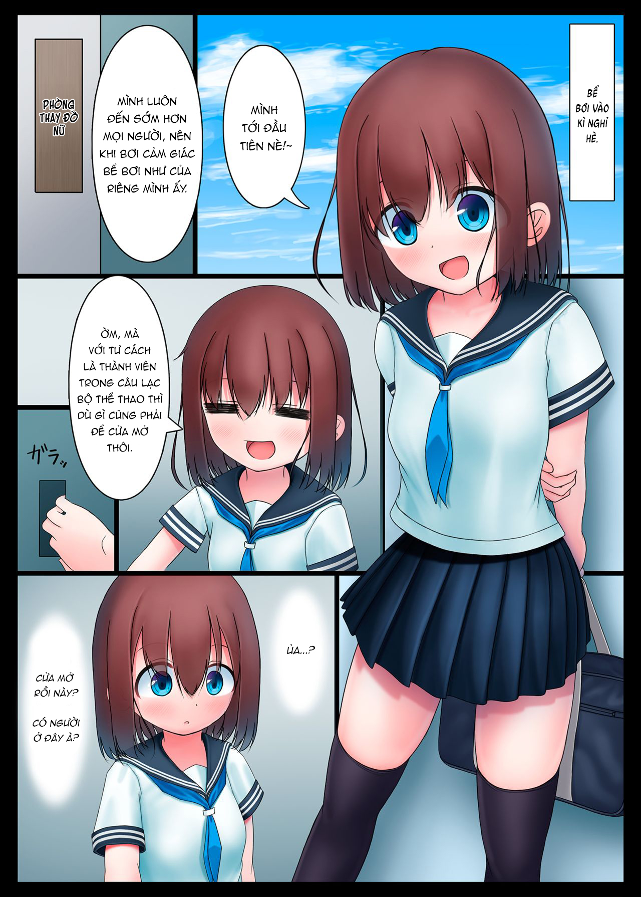 Đọc truyện hentai Kho đồ thể dục sau giờ học 3 - Oneshot