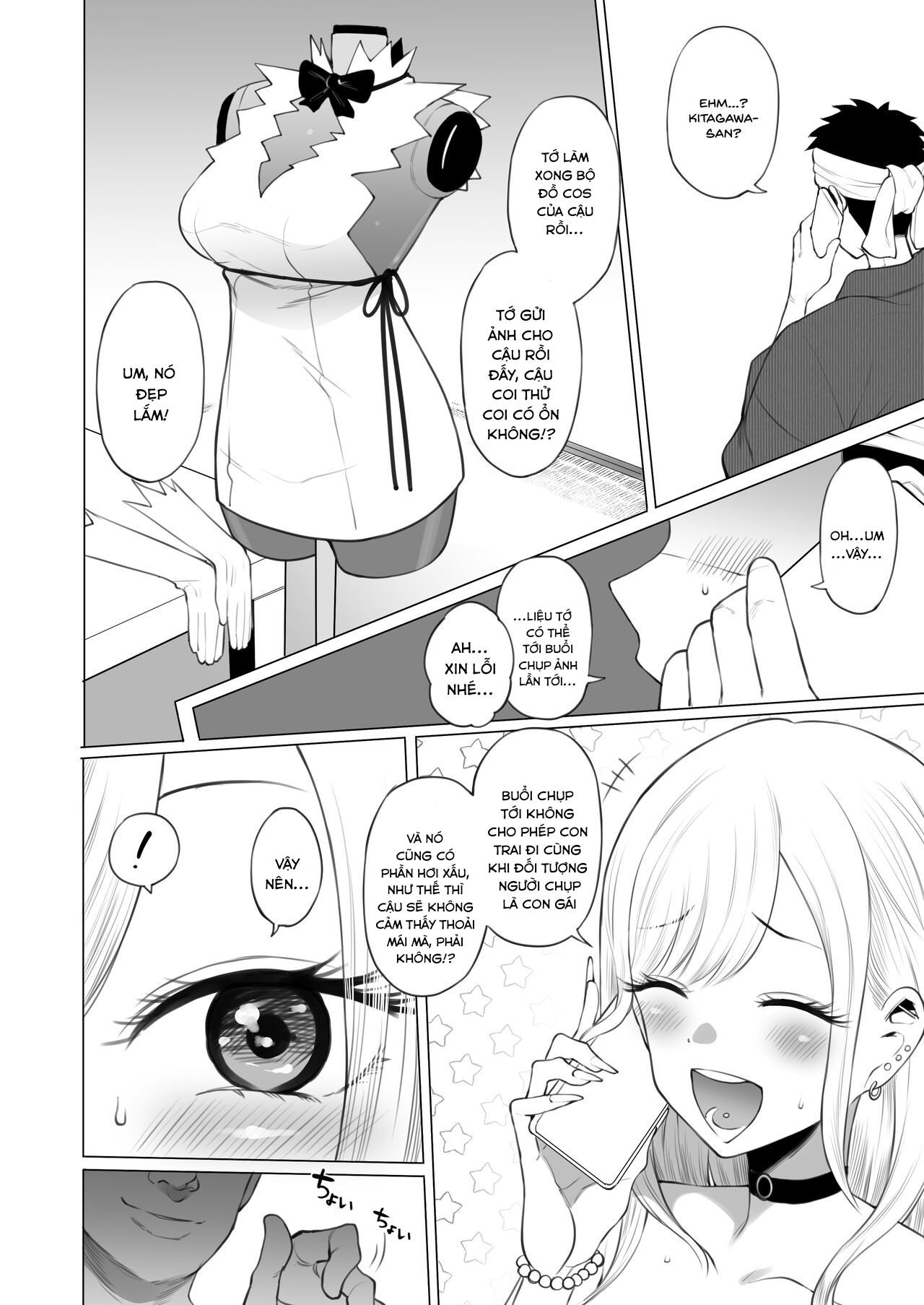 Đọc truyện hentai Kitagawa Marin NTR Mini Manga (10P) - Oneshot