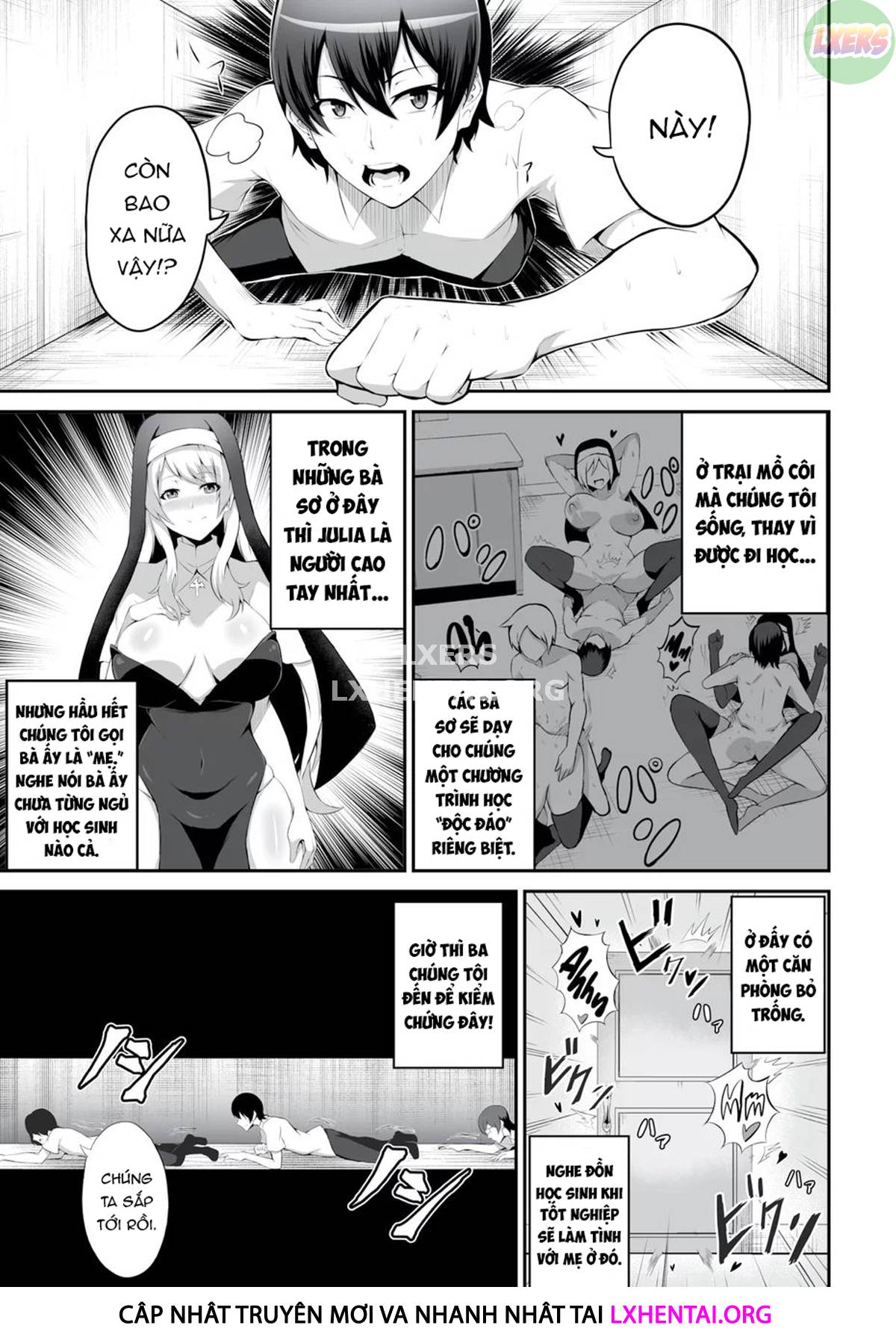 Đọc truyện hentai Nhà tù vắt sữa - Chap 2