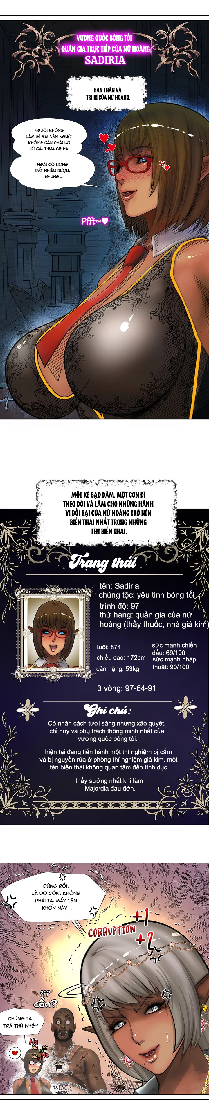 Đọc truyện hentai Nữ Hoàng Dark Elf Và Nô Lệ Orc - Chap 1