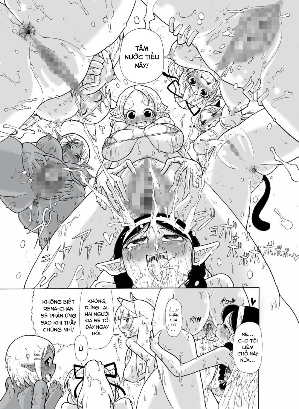 Đọc truyện hentai Kankin Tairankou!! Succubus no Kan - Oneshot