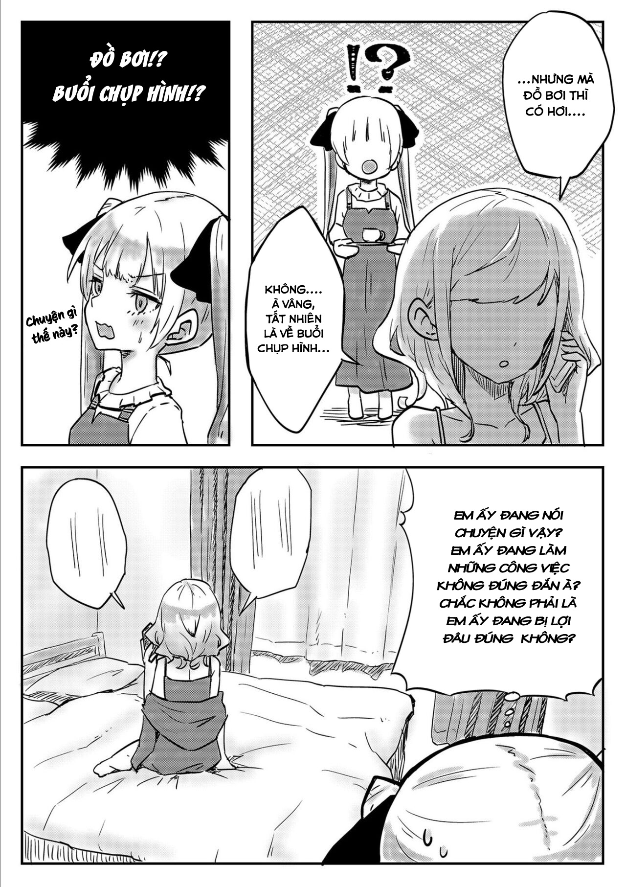 Đọc truyện hentai Cuộc sống của chị em sinh đôi - Chap 2