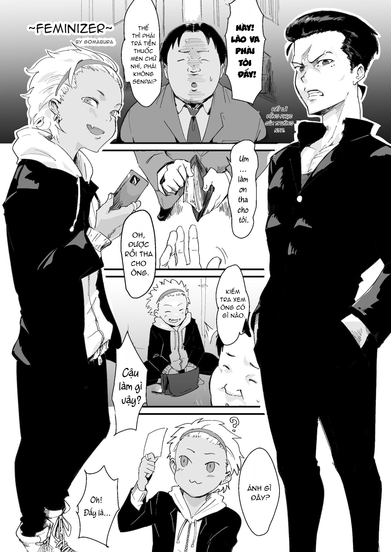 Đọc truyện hentai Feminizer Chap 1
