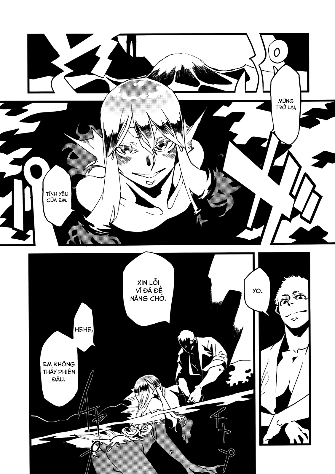 Đọc truyện hentai Kẻ làm điều ác phi nhân loại - Chap 4.0: Cá