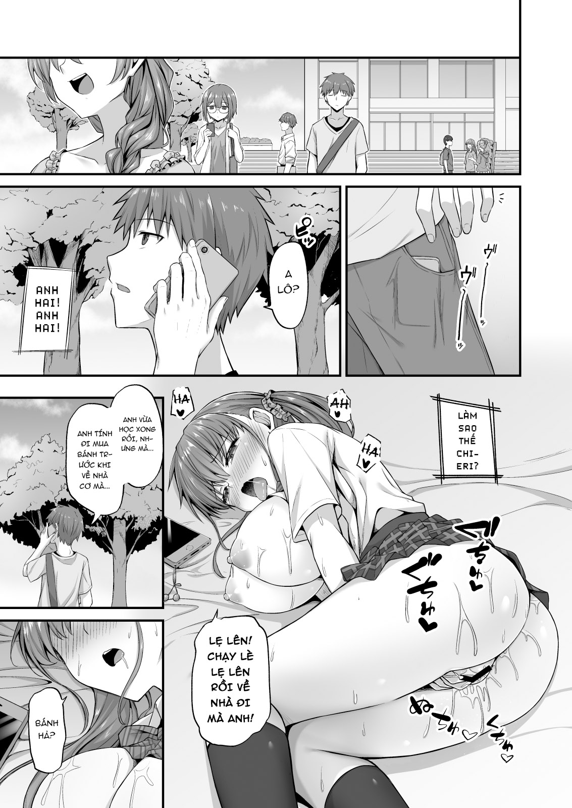 Đọc truyện hentai Wagamama Imouto Onaho-ka Keikaku ~Neru Imouto o Kaihatsu Choukyou - Oneshot