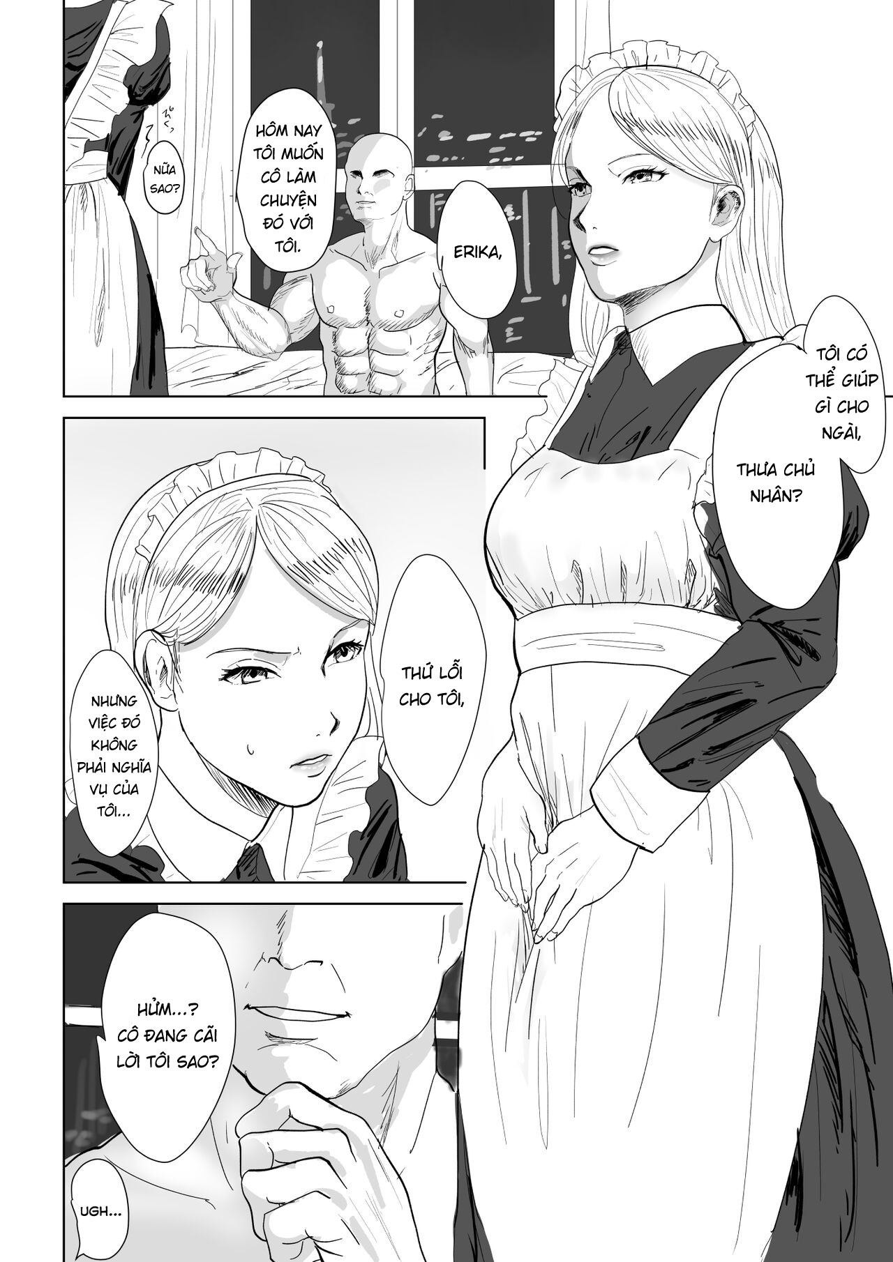 Đọc truyện hentai Mẩu truyện ngắn về cô hầu gái... - Oneshot