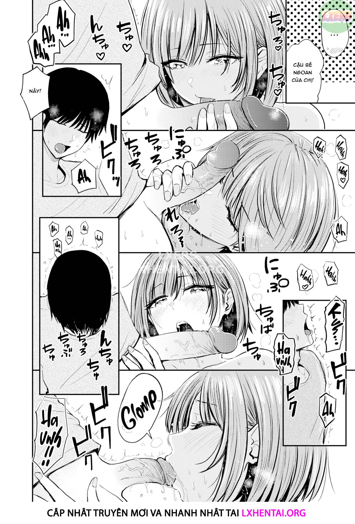 Đọc truyện hentai Ở chung với người chị thời thơ ấu - Oneshot