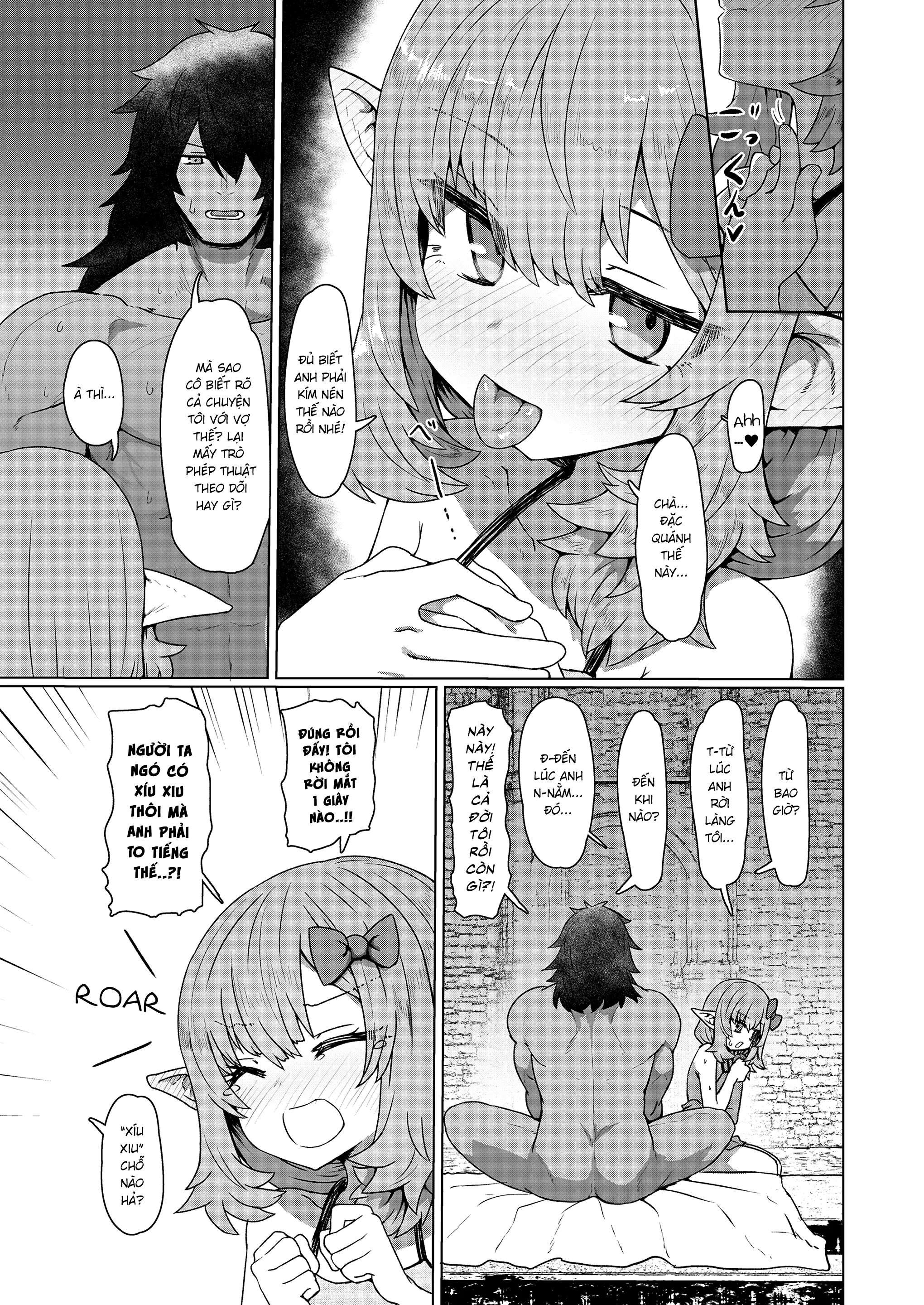 Đọc truyện hentai Yakkai na Fan Elf - Oneshot