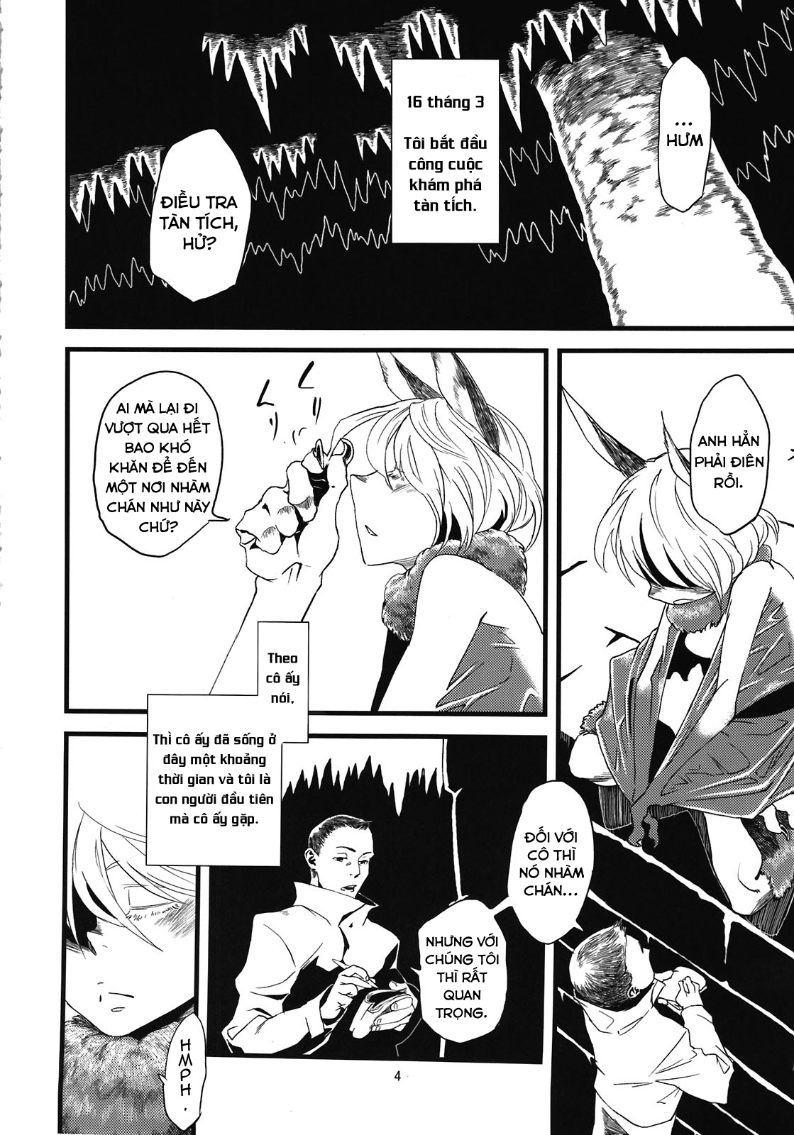 Đọc truyện hentai Kẻ làm điều ác phi nhân loại - Chap 5.0: Dơi
