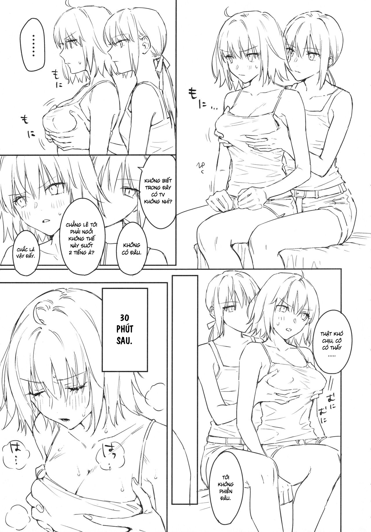 Đọc truyện hentai AlJean Situation (Fate/Grand Order) - Chap 1