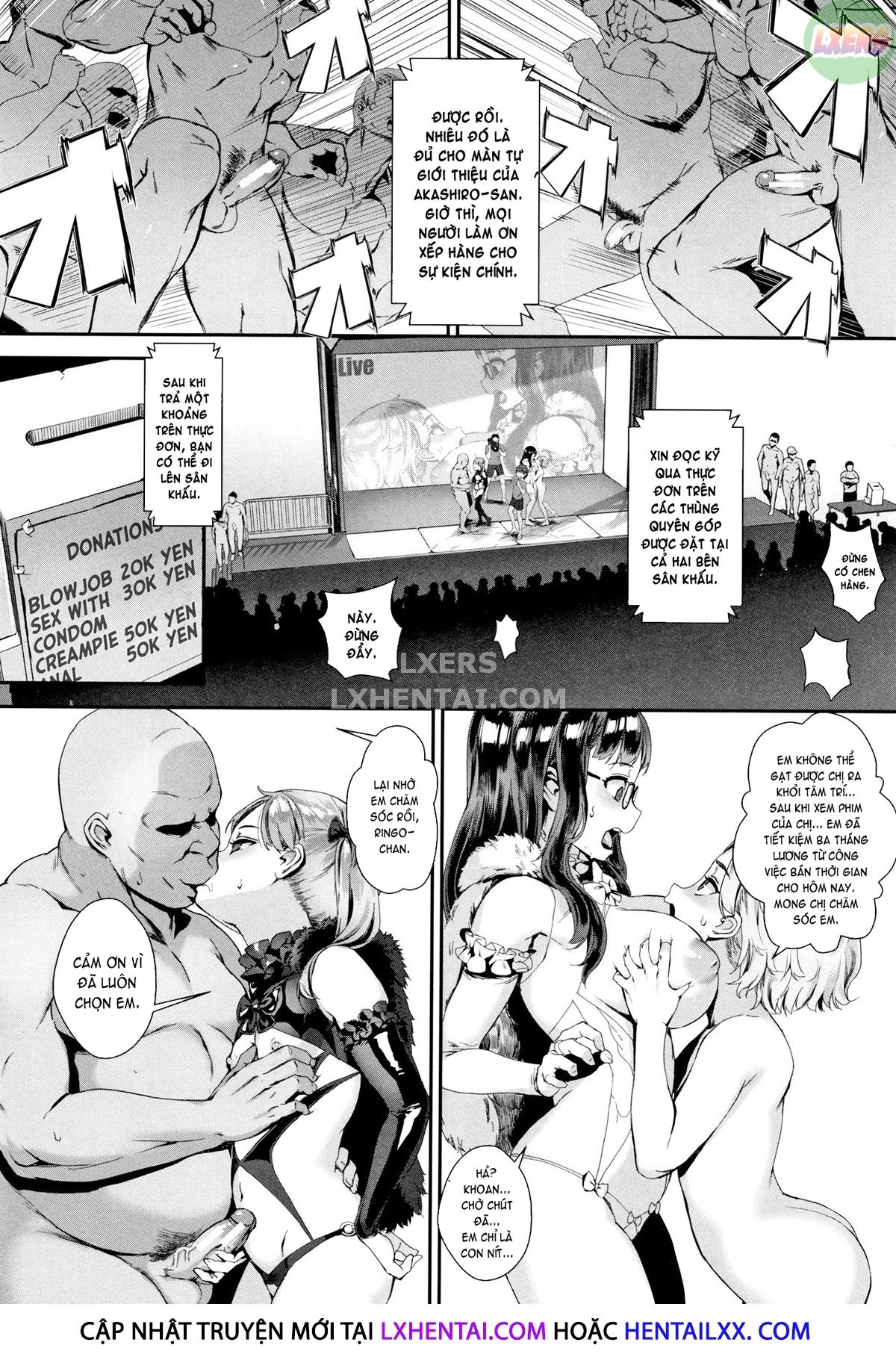 Đọc truyện hentai Gakuen Rankou - Chap 2