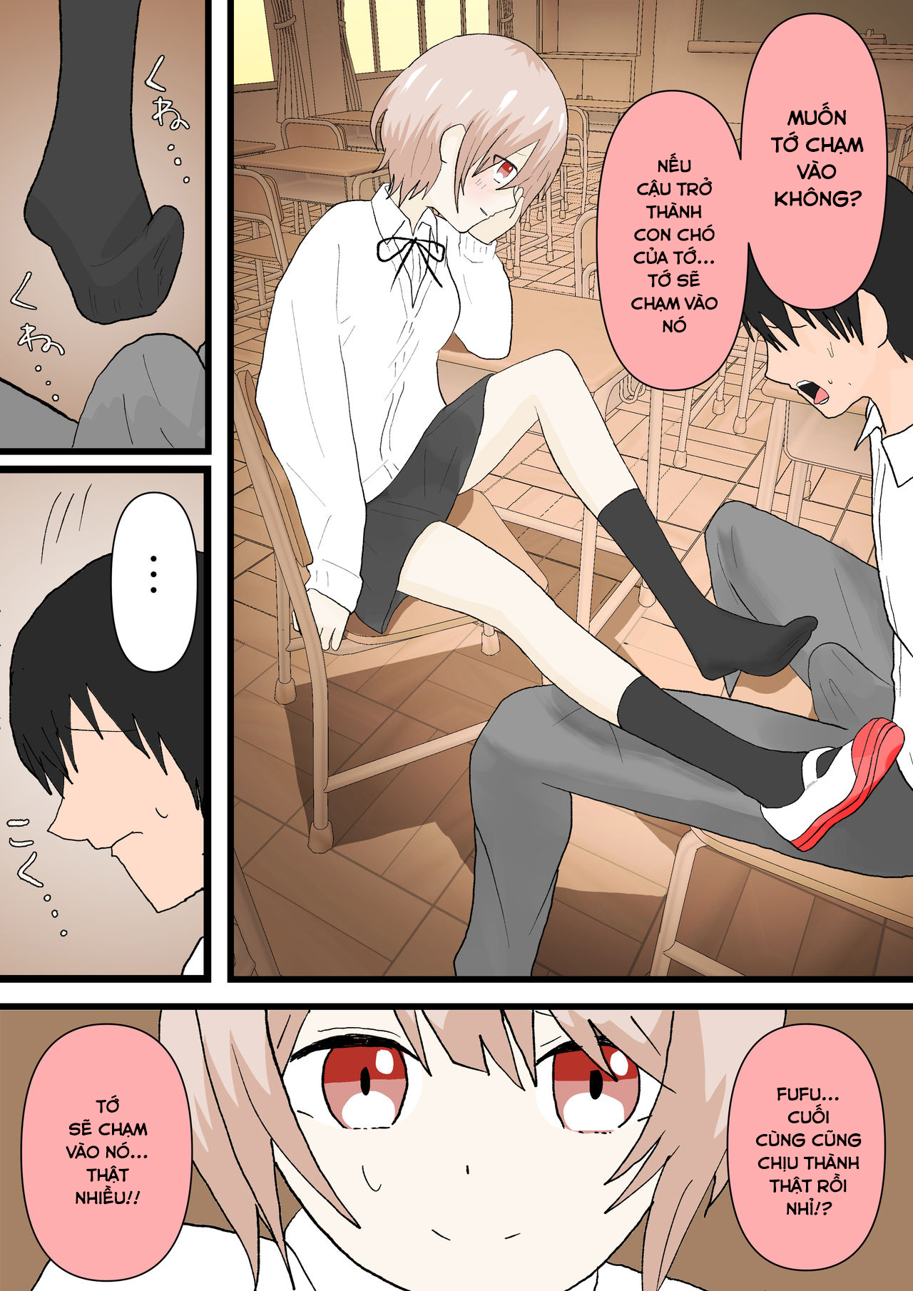 Đọc truyện hentai Người bạn thời thơ ấu và con chó - Oneshot