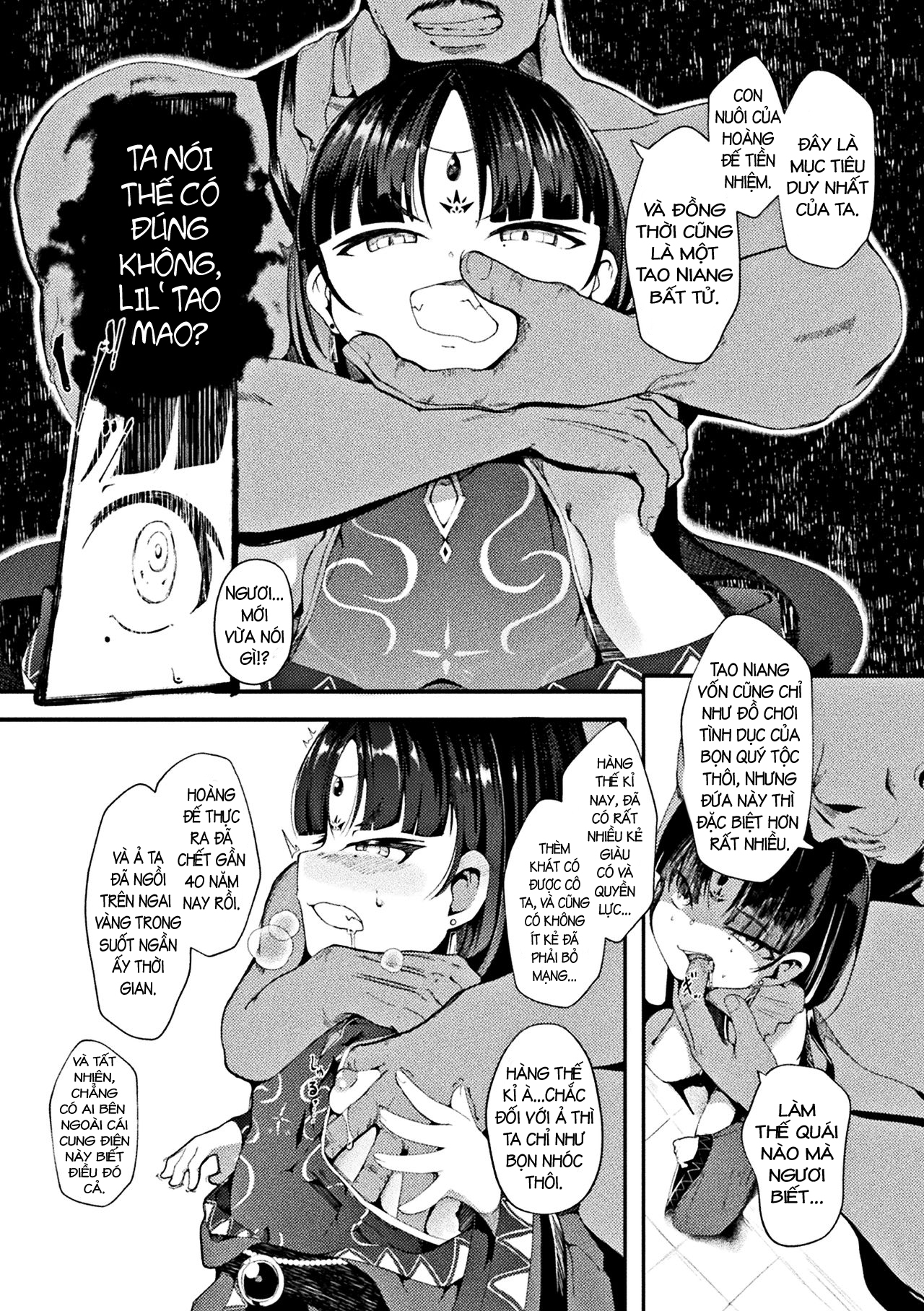 Đọc truyện hentai Loli-babaa Kyousei Tanetsuke Ecchi! - Chap 4 (end)