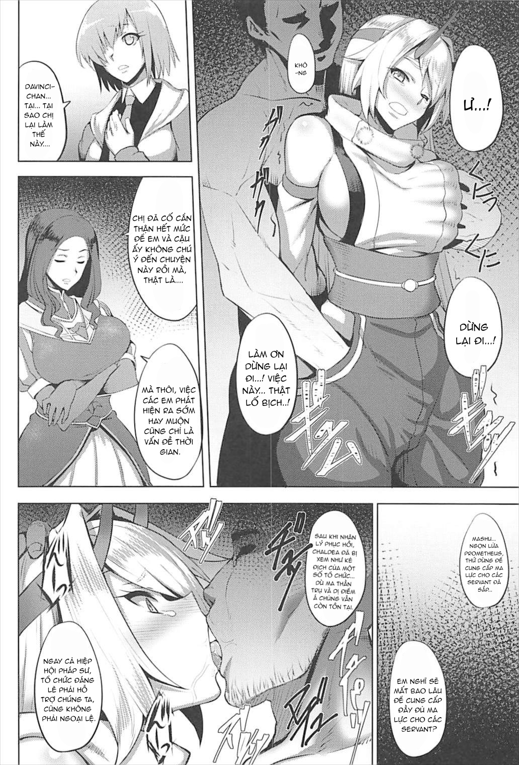 Đọc truyện hentai Chaldea Fukumaden Kishu no Ma - Oneshot múp