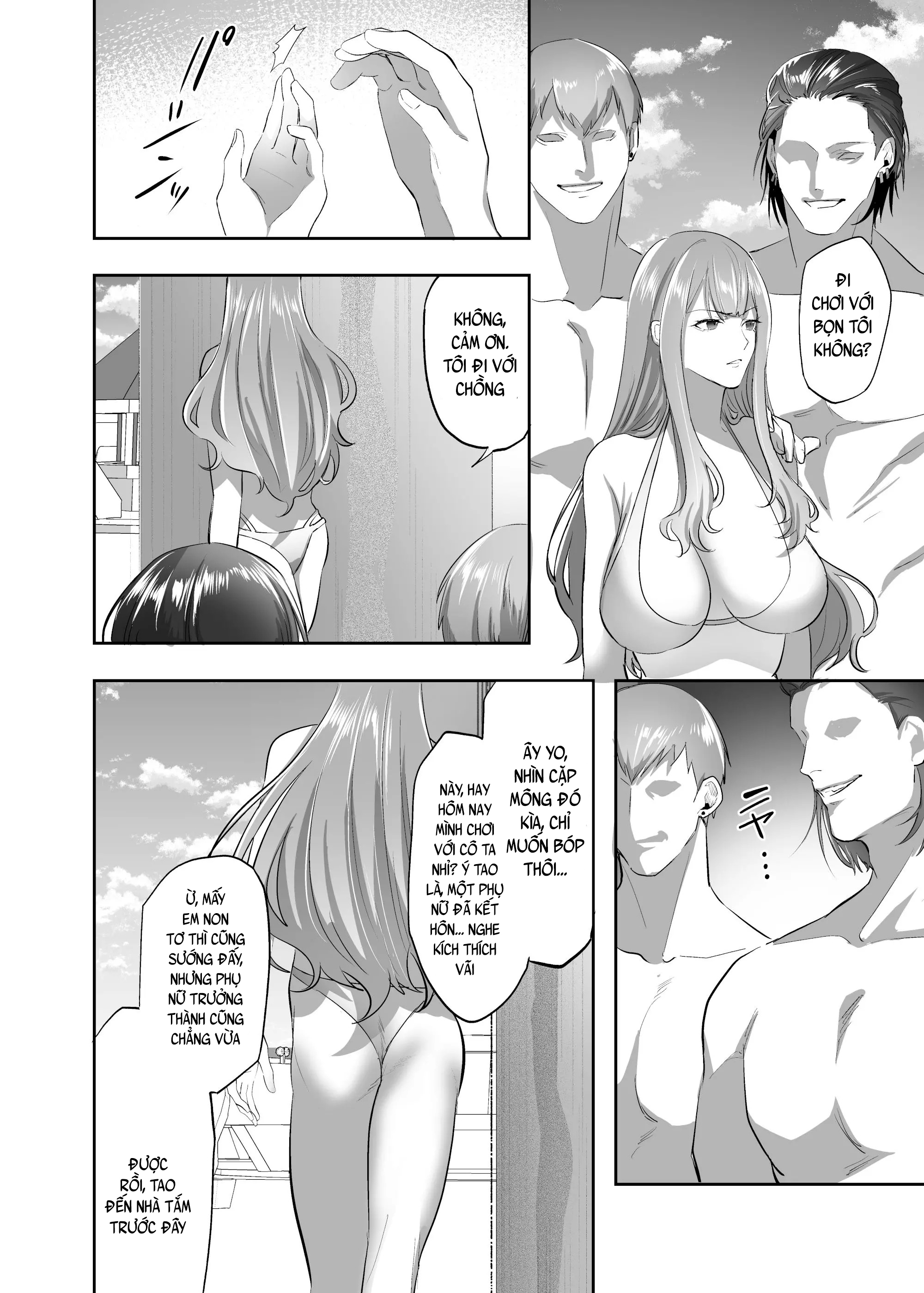 Đọc truyện hentai NTR (Cuckold / Cuckold) Married Woman - Oneshot