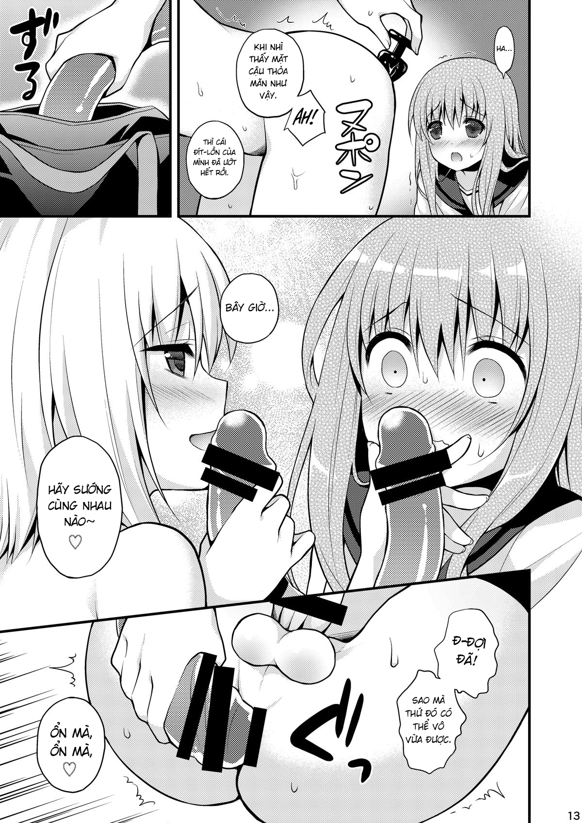 Đọc truyện hentai Issho ni Otokonoko! - Oneshot