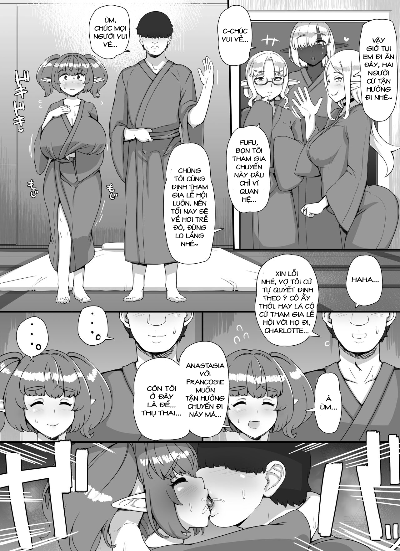 Đọc truyện hentai Nhân chồng vợ hình LF thai-săn saon hình đón chào. - Chap 3 (end)