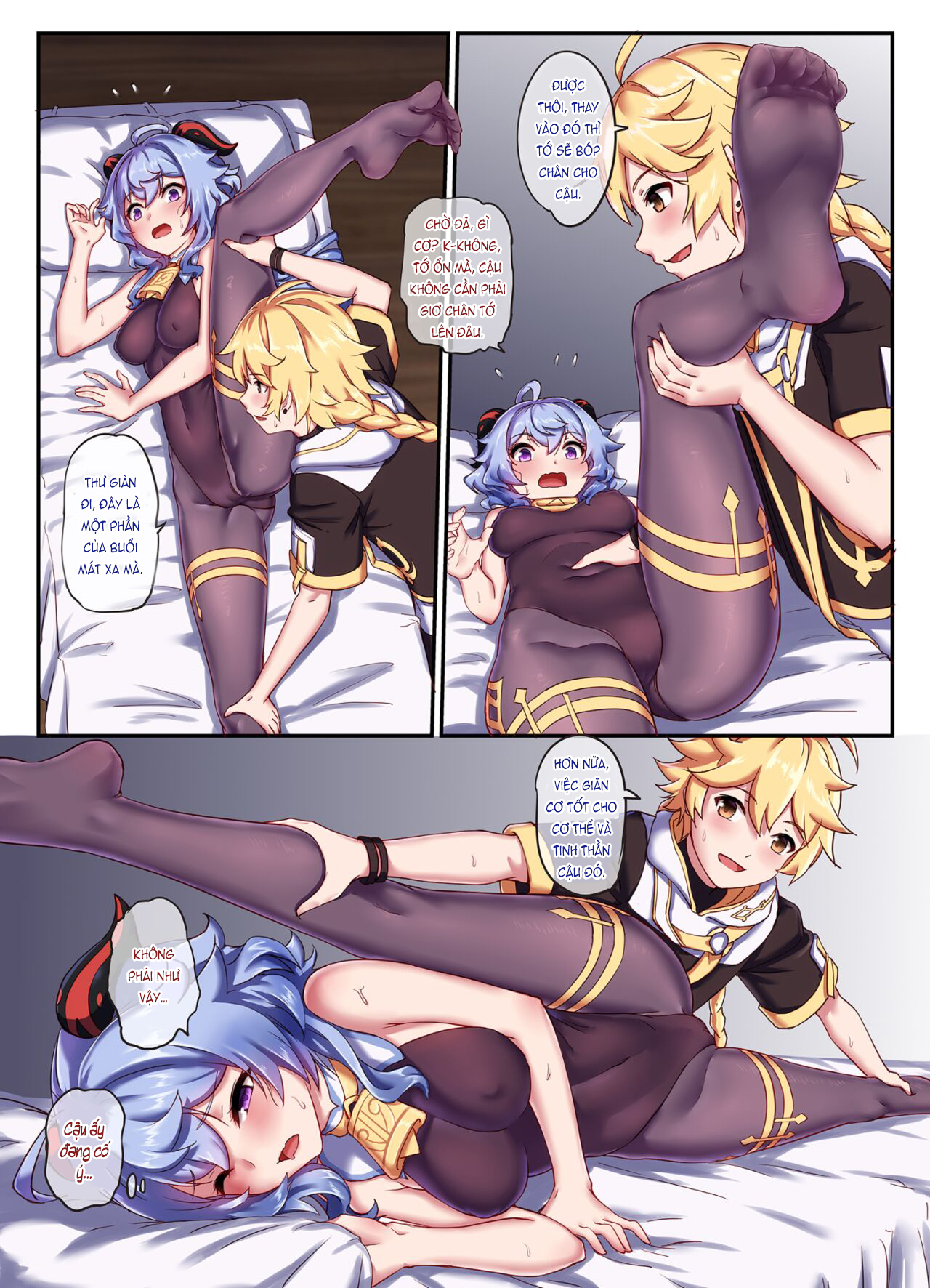Đọc truyện hentai Tăng ca cùng dê dừa! - 1shot full màu