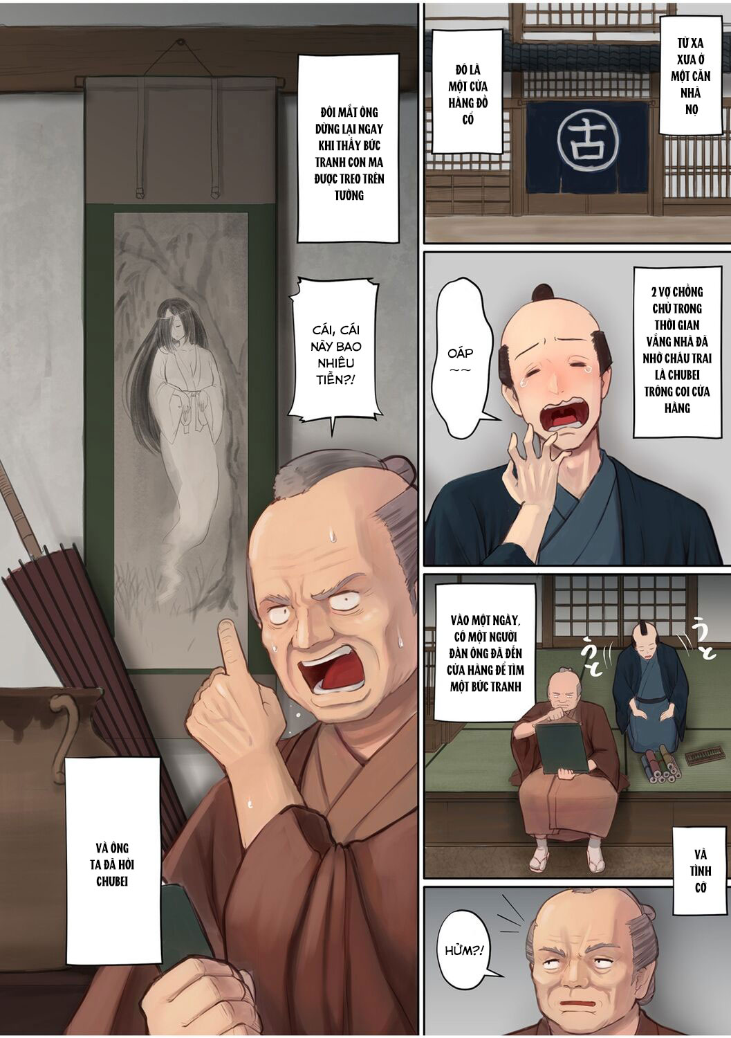 Đọc truyện hentai Nihon Mukashi Ero Banashi - Oneshot.