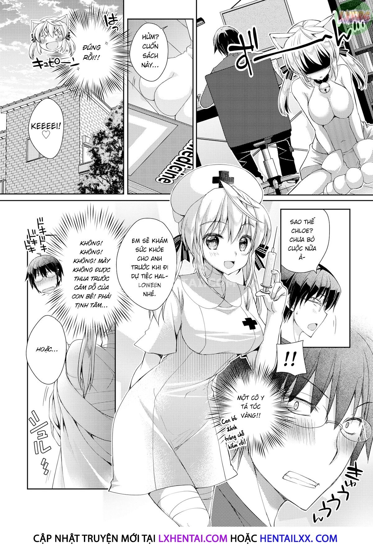 Đọc truyện hentai Halloween Hạnh phúc - Oneshot