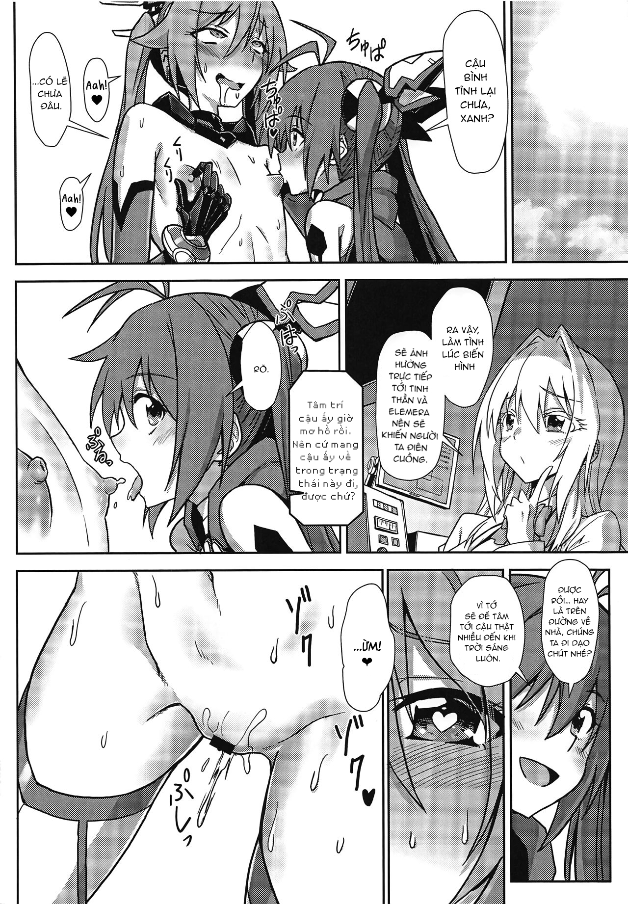 Đọc truyện hentai A day in the life of the small tittied Aika-san and her sensitive nipples - Oneshot