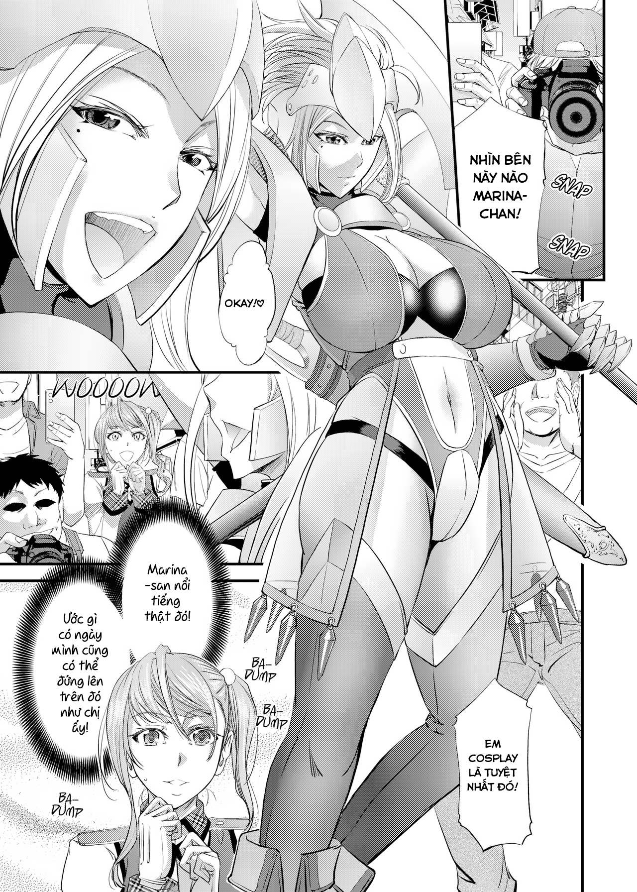 Đọc truyện hentai Gangbang cùng với Idolized Shemale Cosplayer - Oneshot