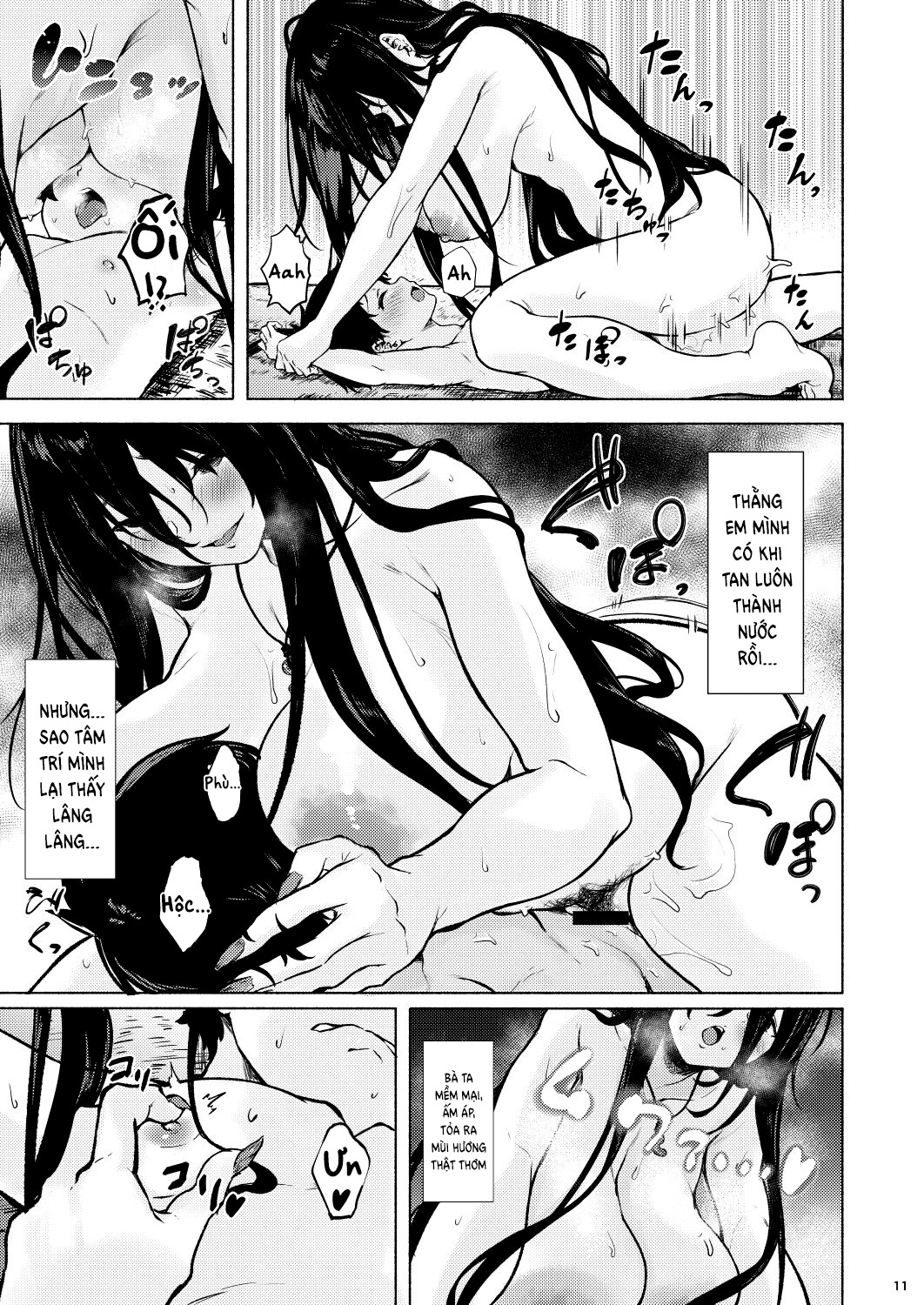 Đọc truyện hentai Cậu bé và Ma nữ - Oneshot