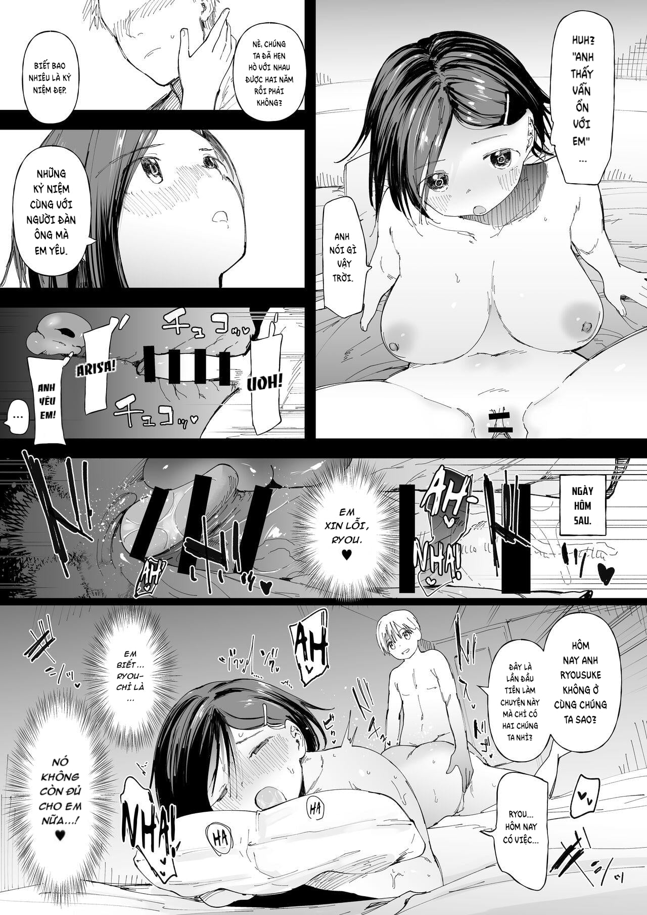 Đọc truyện hentai Tôi Đã Thử Để Một Thằng Nhóc Có Con Cá Chà Bặc Nện Bạn Gái Của Tôi - Oneshot