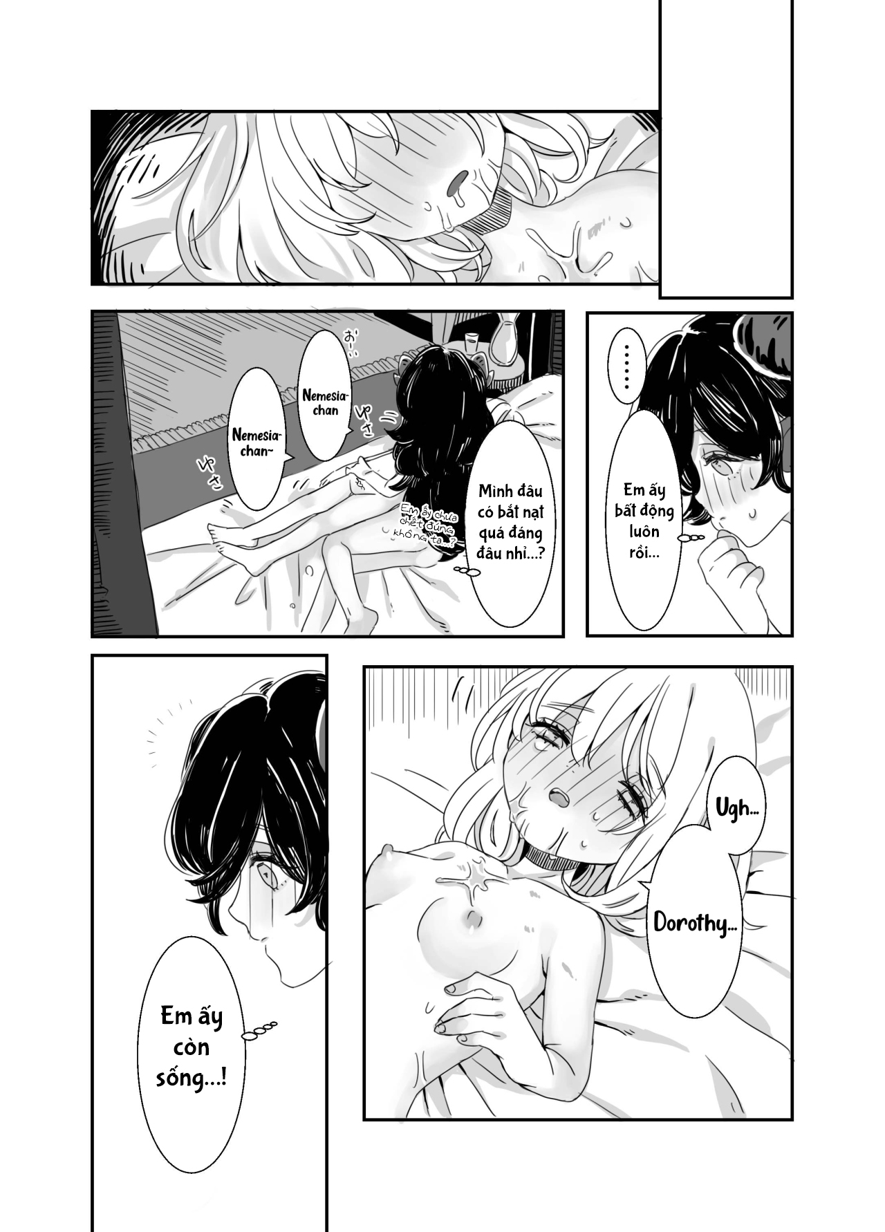 Đọc truyện hentai Futanari Onee-san to Onnanoko ga 1&2 - Story 1
