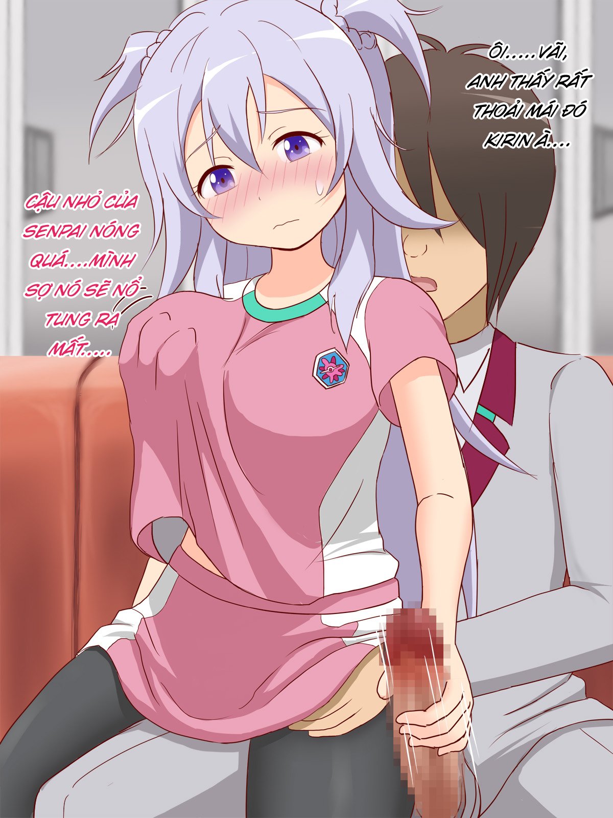 Đọc truyện hentai Bầu ngực cực phẩm của e đang thách thức chú hươu của tôi đó - Oneshot