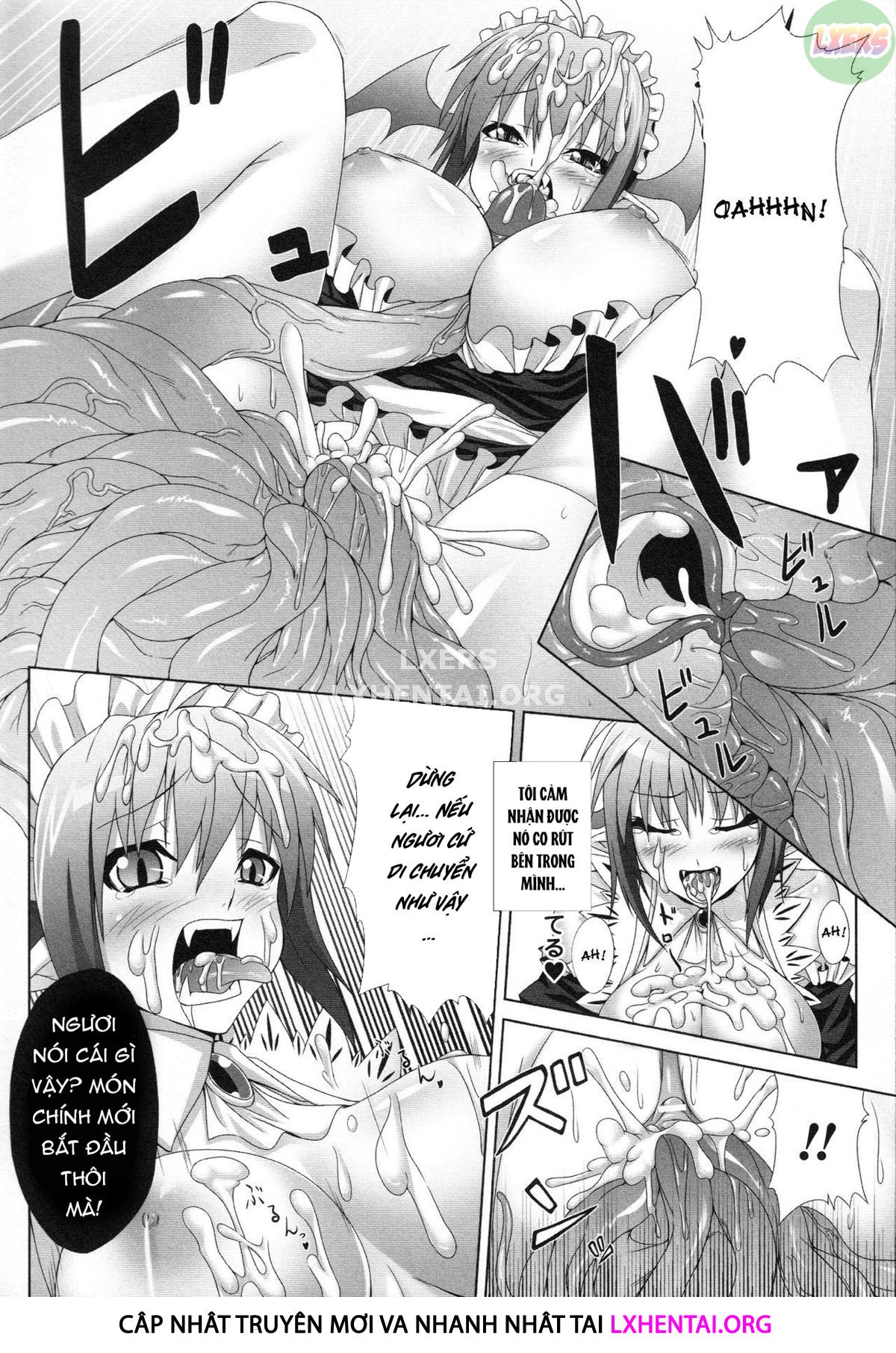 Đọc truyện hentai Demon Girls Are My Slaves Chap 7 END
