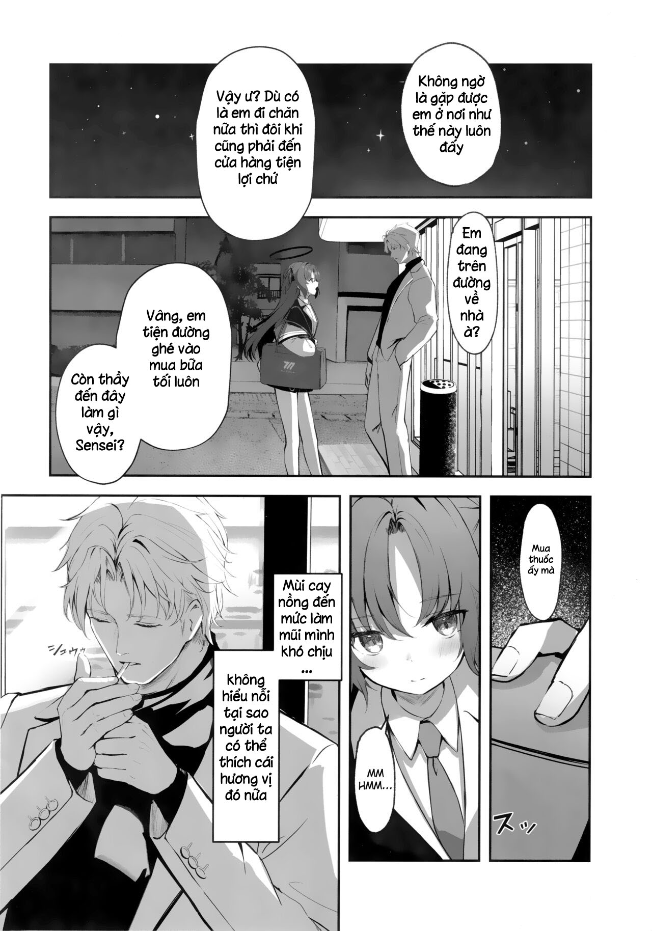 Đọc truyện hentai Cơn mưa và sự vội vàng - Oneshot