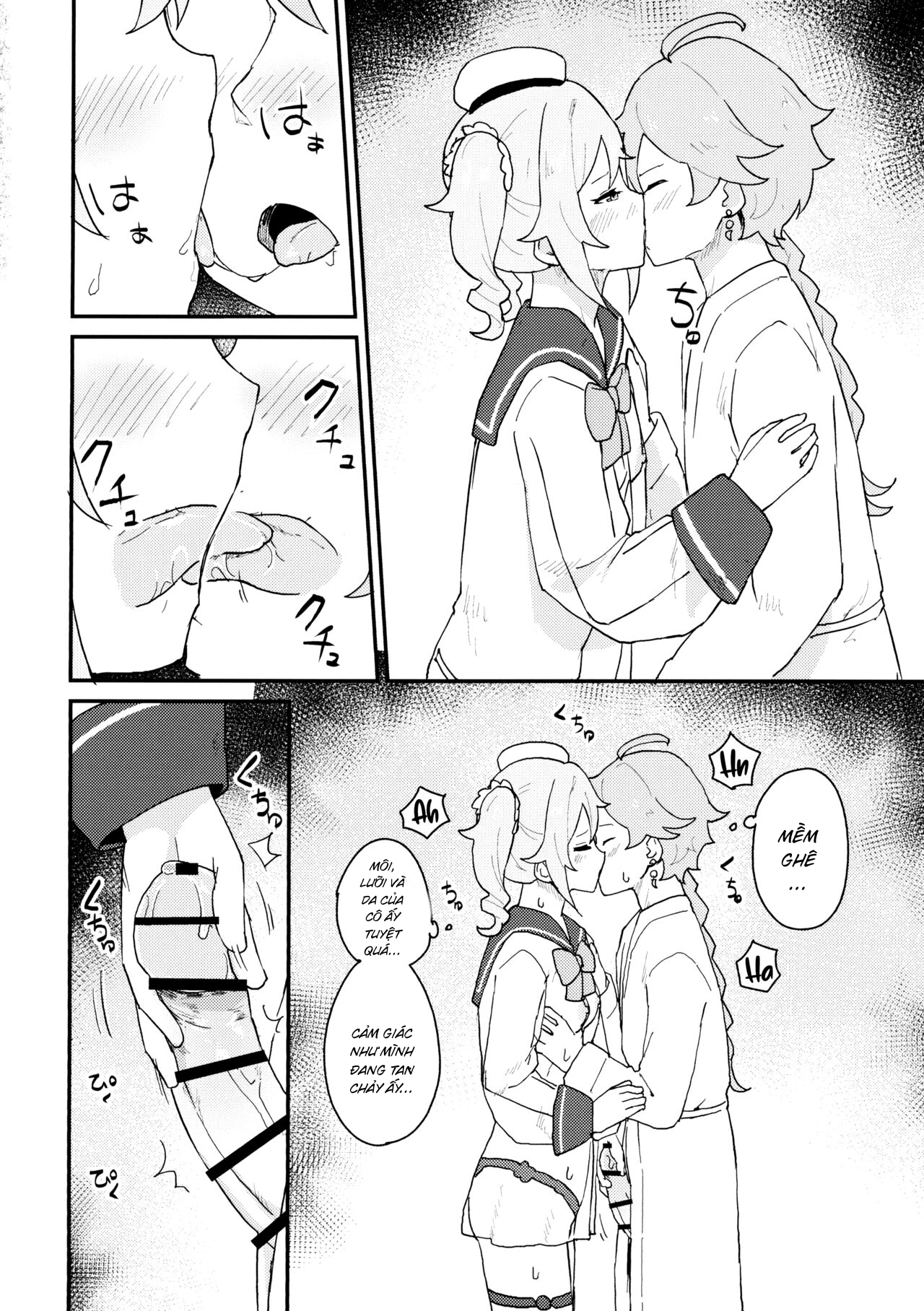 Đọc truyện hentai Seiyoku no Tsuyoi Barbara no Hanashi (Genshin Impact) - Oneshot