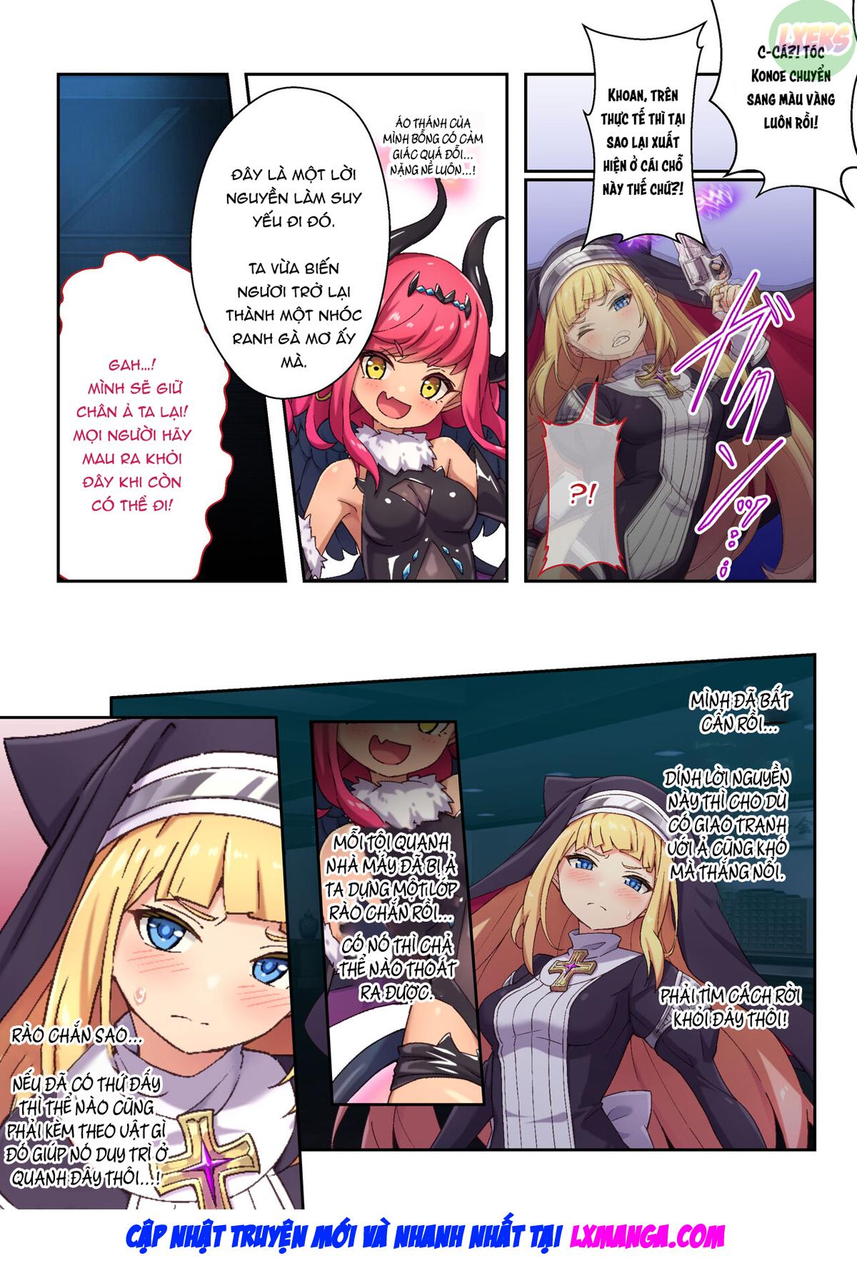 Đọc truyện hentai Nữ tu trừ tà Charlotte - Oneshot