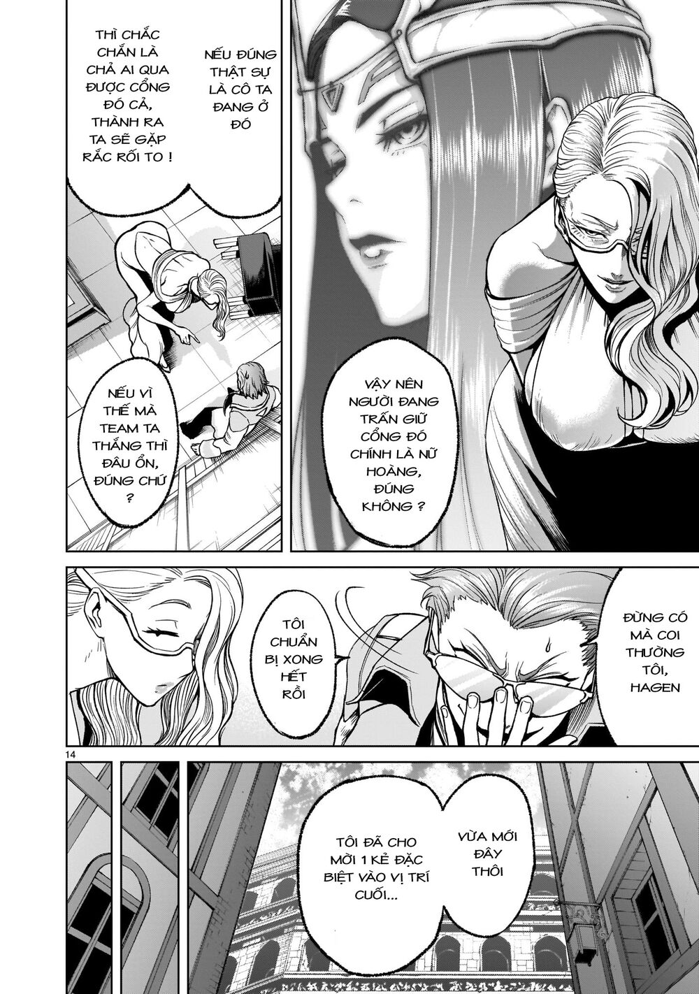 Đọc truyện hentai Vườn hoa hồng Saga - Chap 17: Tình thế hiểm nghèo ～Die letze Route～