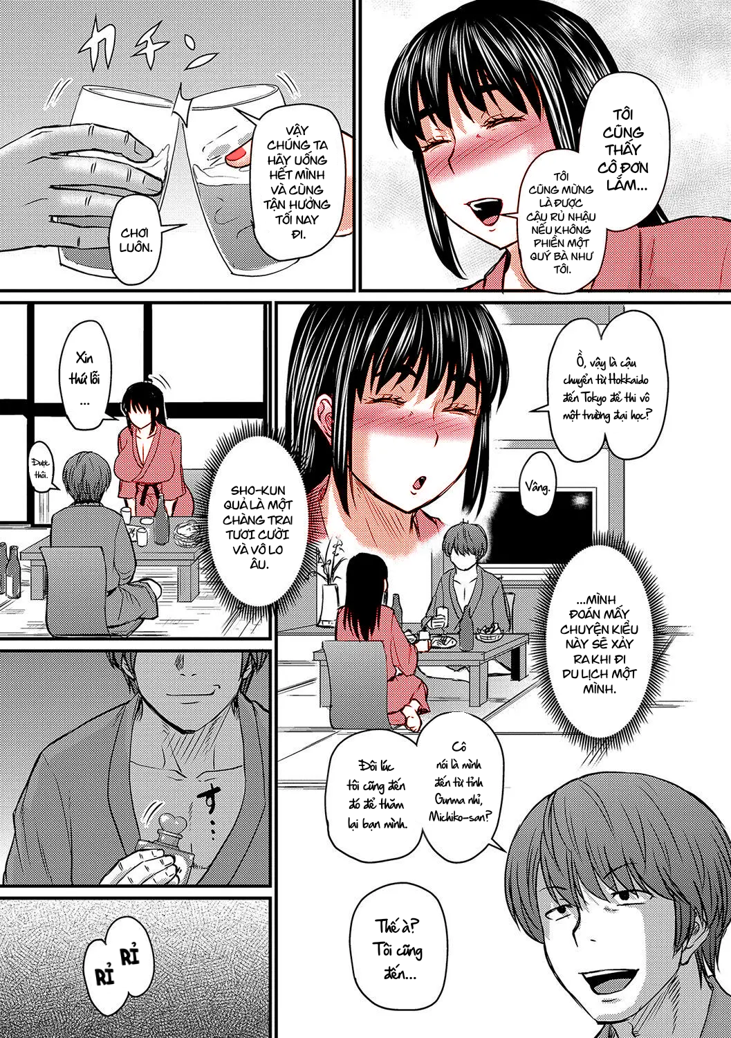 Đọc truyện hentai Chuyến du lịch một mình của mẹ - Oneshot