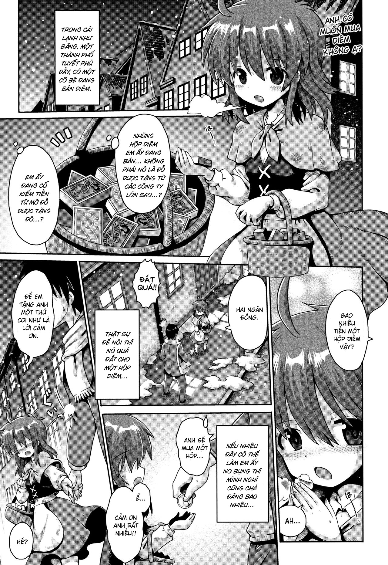 Đọc truyện hentai Cô bé bán diêm - Oneshot
