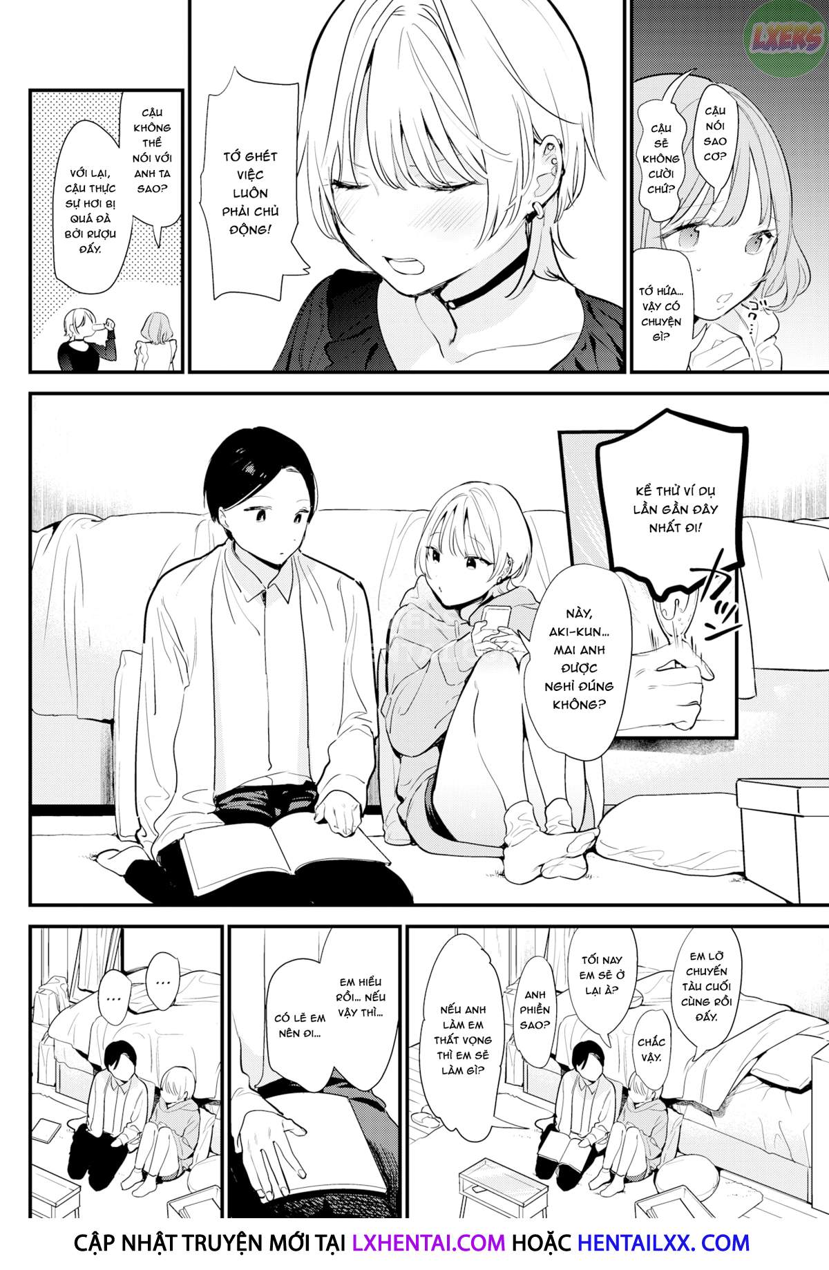 Đọc truyện hentai Nắm kèo trên! - Oneshot