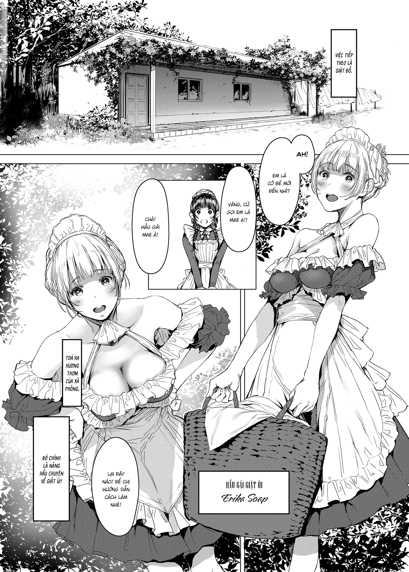 Đọc truyện hentai Học viện thiên nga hầu gái - Oneshot