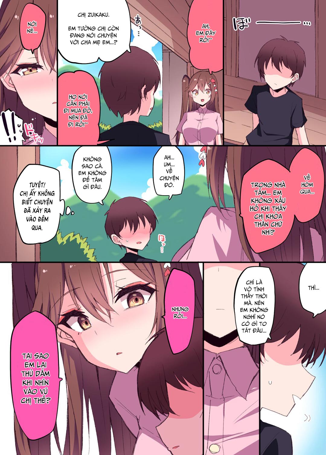 Đọc truyện hentai Chị họ Zuikaku về chơi… - Oneshot