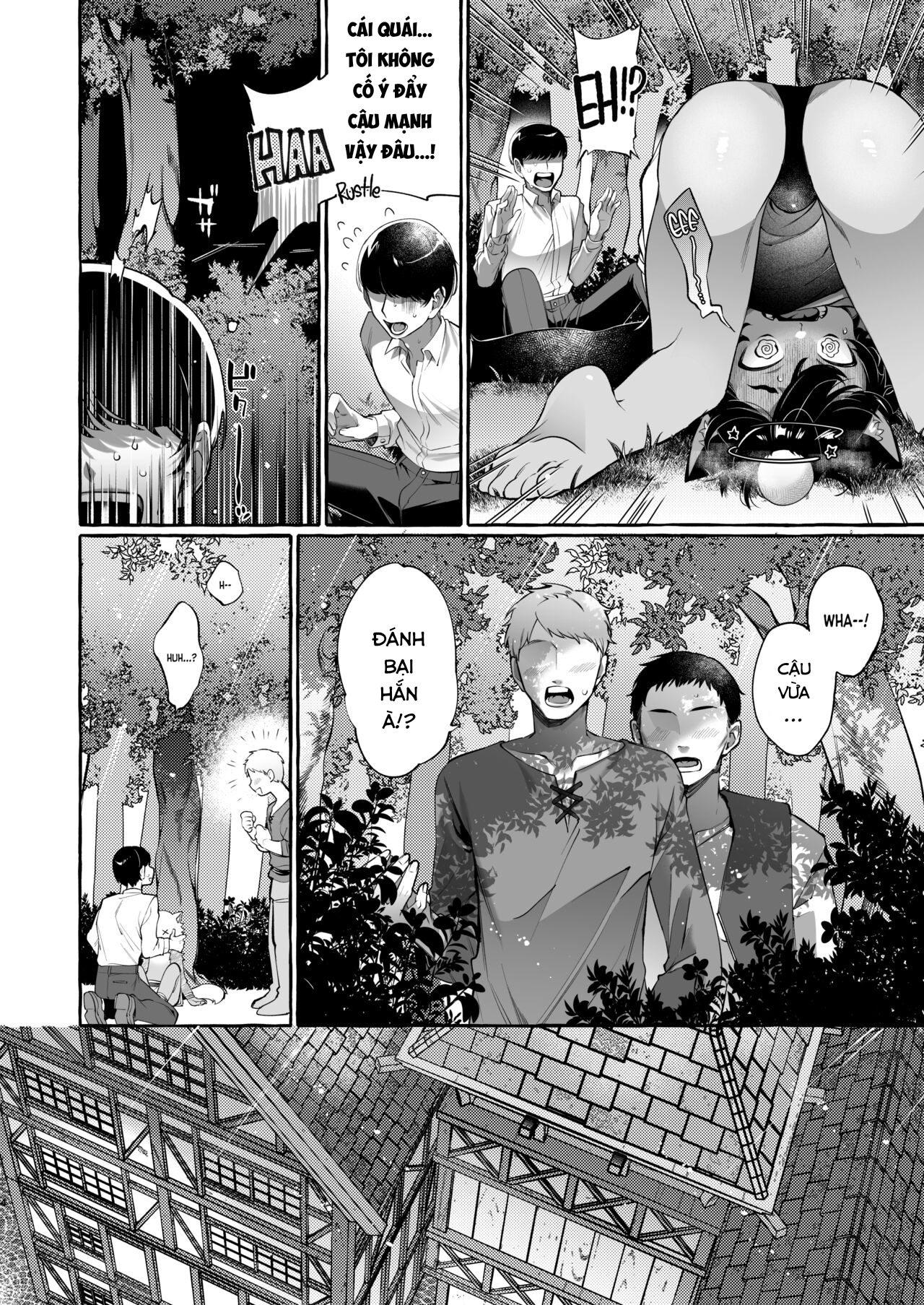 Đọc truyện hentai Tôi chuyển sinh đến thế giới khác với dàn harem toàn trap. - Chap 1