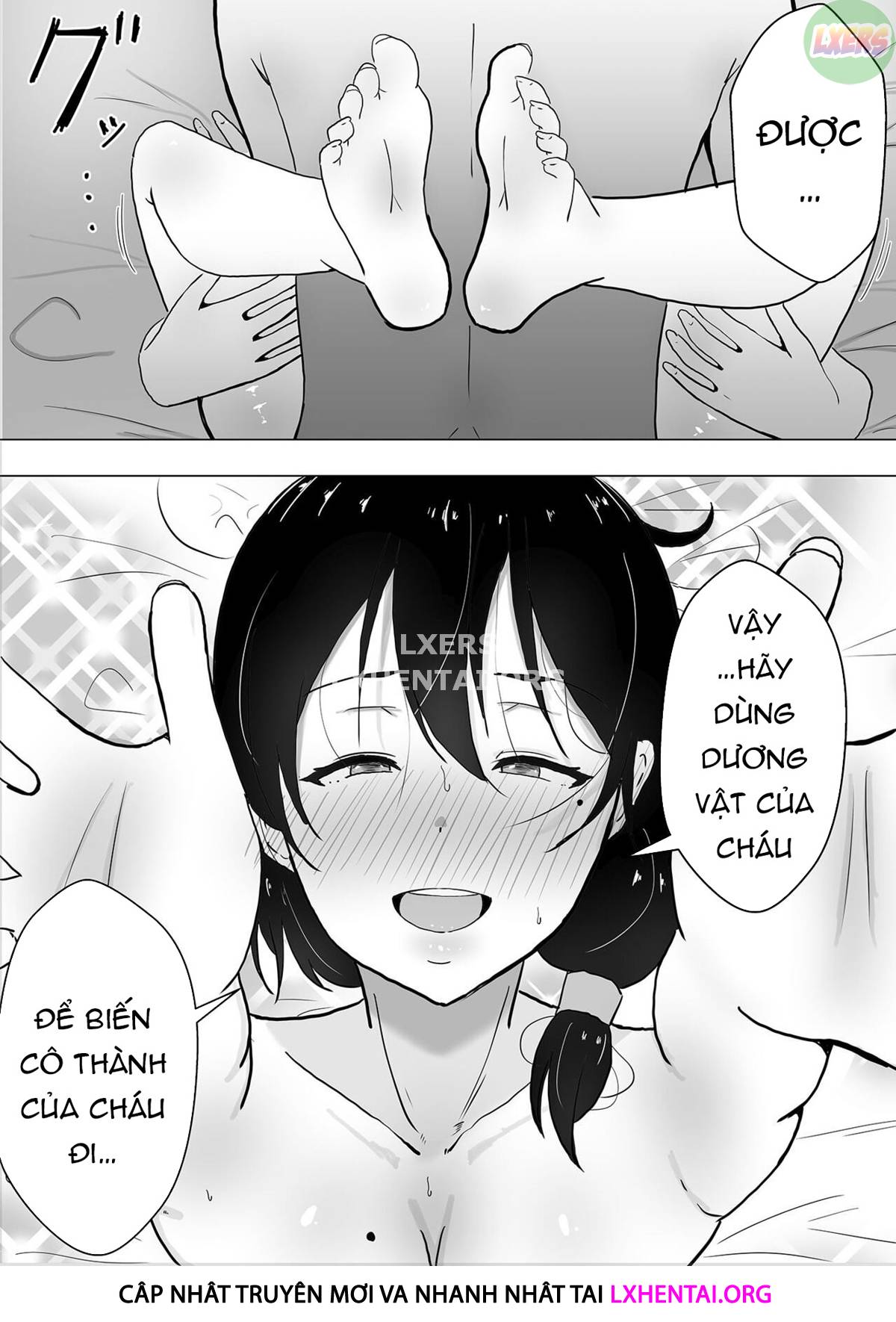 Đọc truyện hentai Người mẹ yêu quý của tôi, cô bạn gái ngốc nghếch của tôi - Chap 1