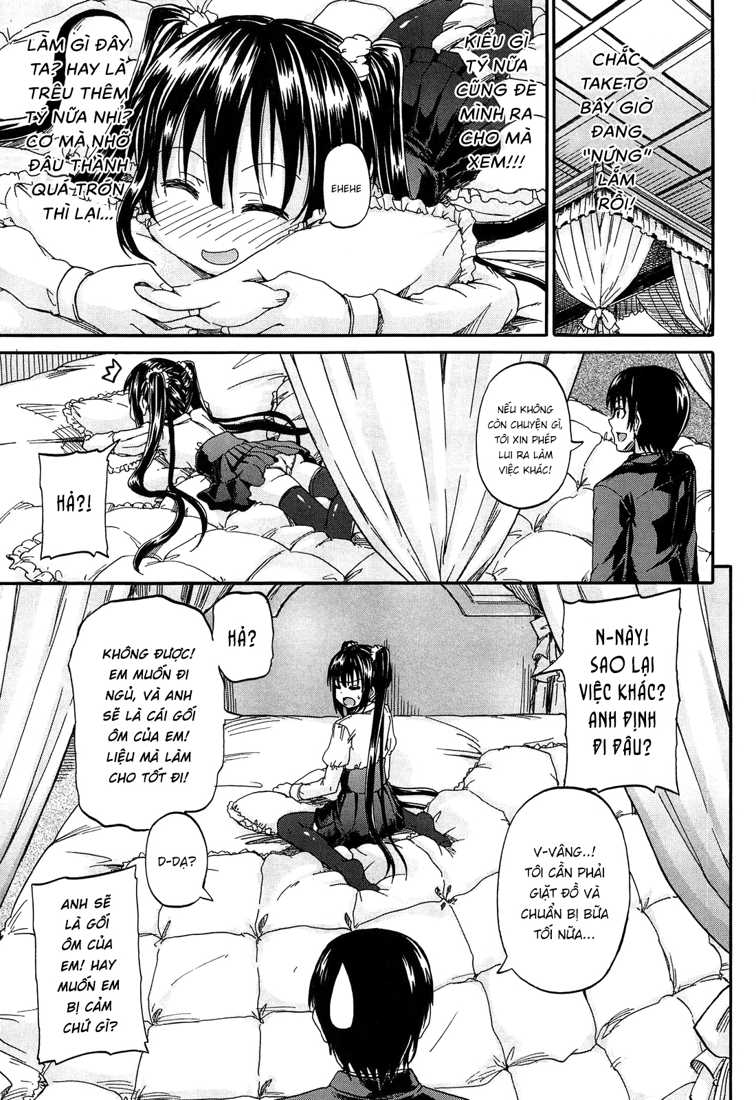 Đọc truyện hentai Tôi đang yêu đôi mắt của bạn - Chap 1