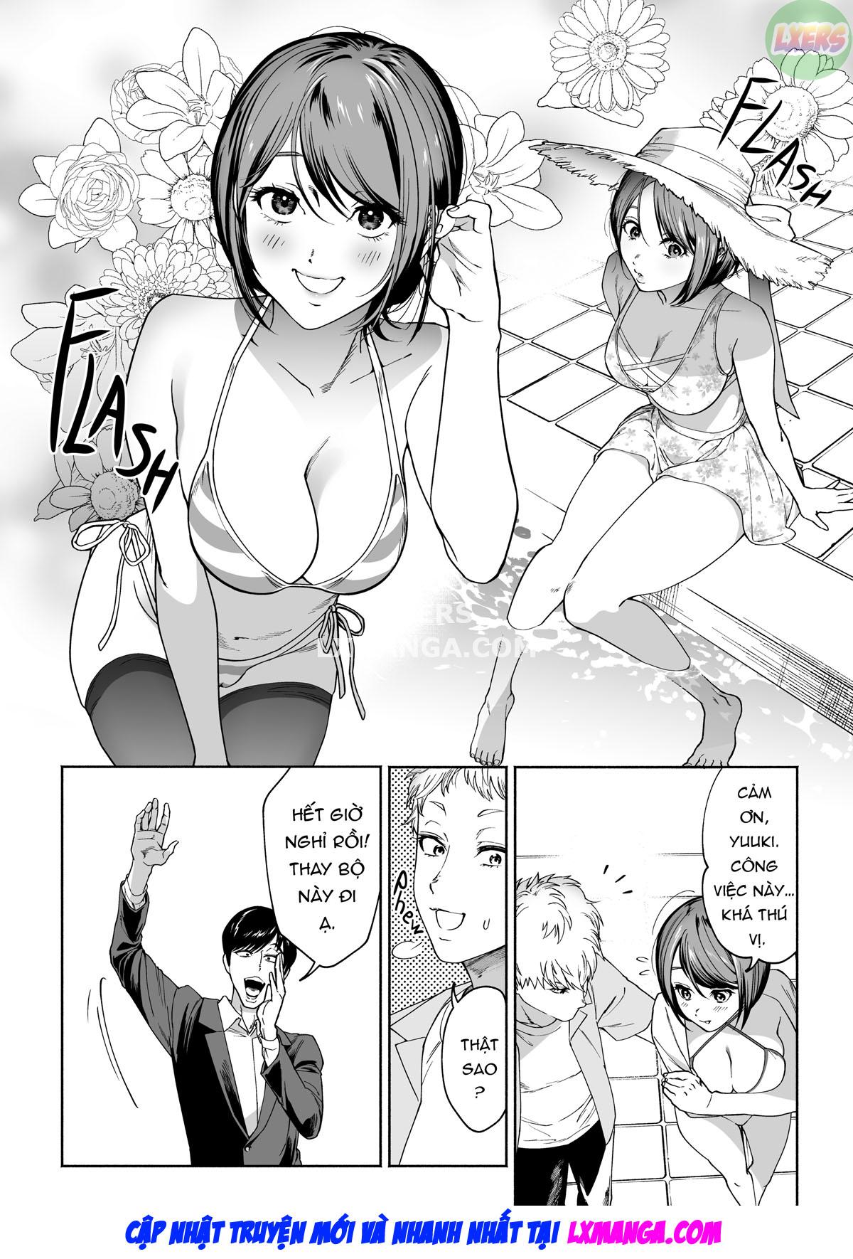 Đọc truyện hentai JD Kanojo NTR AV Kyousei Shutsuen - Oneshot - Không che