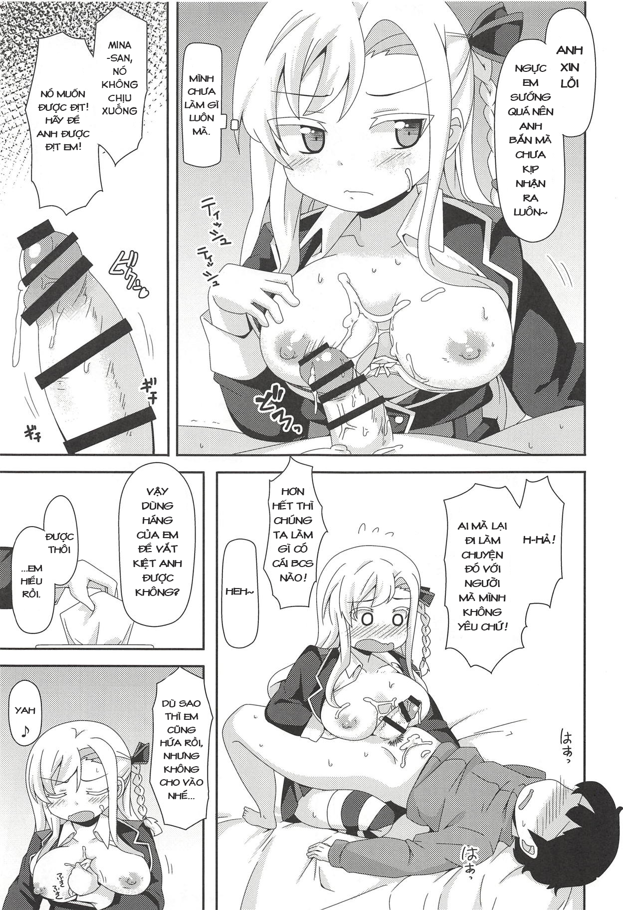 Đọc truyện hentai Véo bằng đùi trần!! (Hạm đội trường trung học) - Oneshot