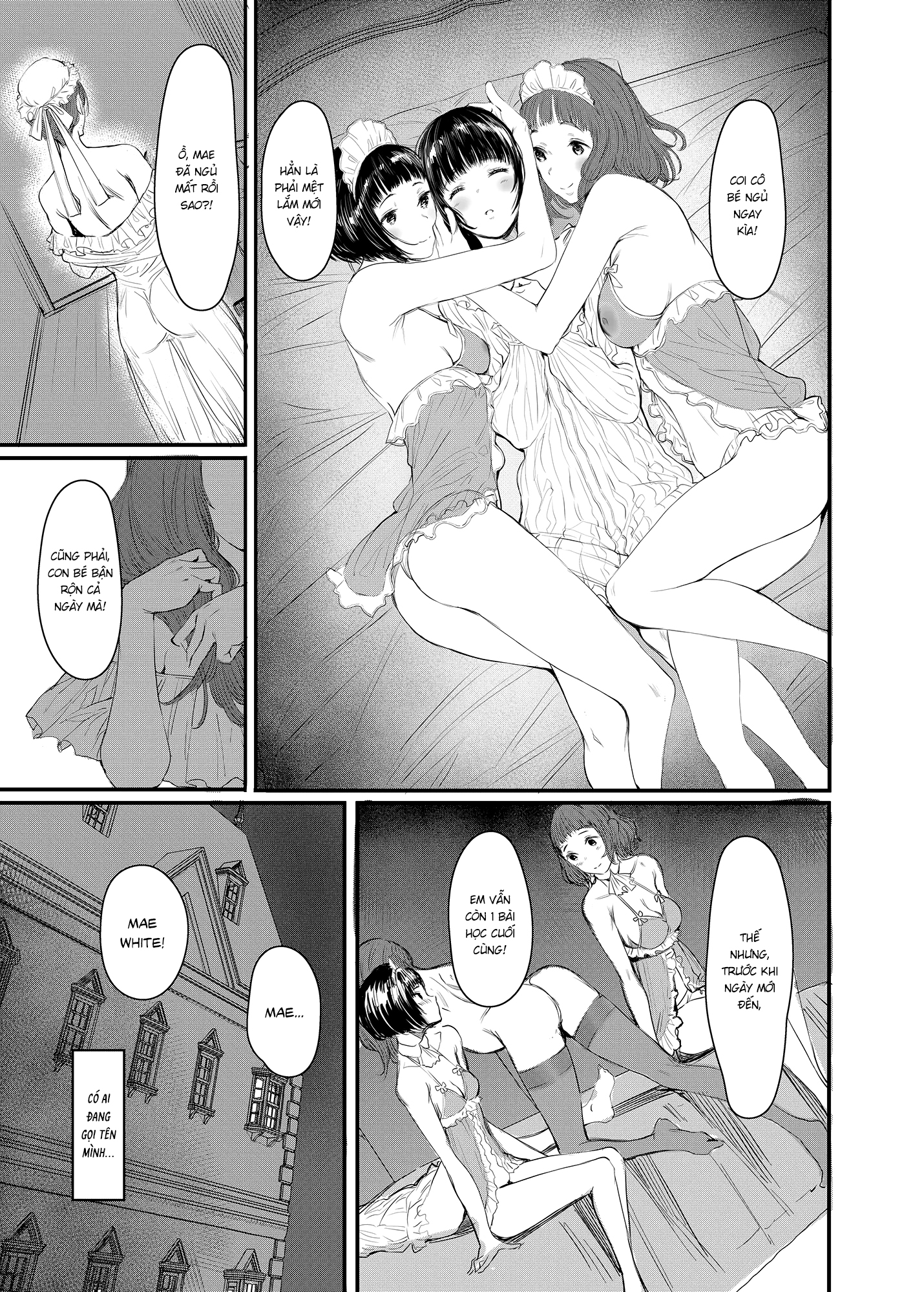 Đọc truyện hentai Học viện thiên nga hầu gái - Oneshot