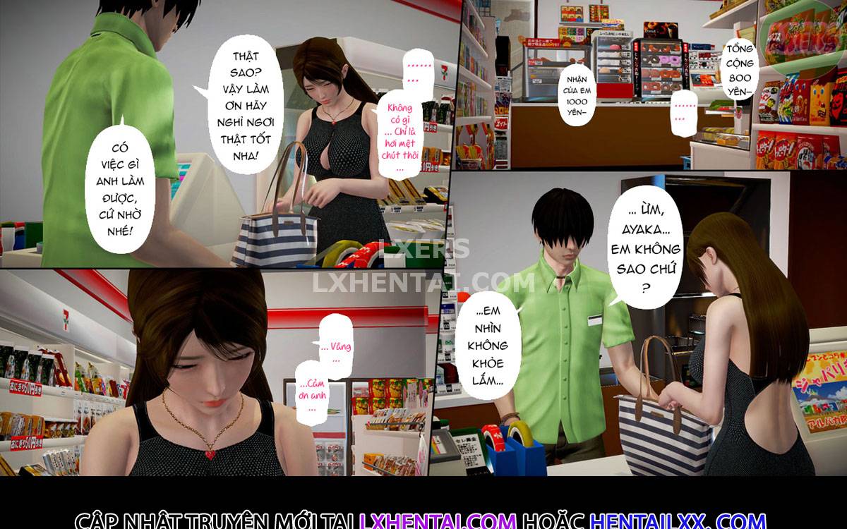 Đọc truyện hentai Ayaka's diary - Chap 5.2