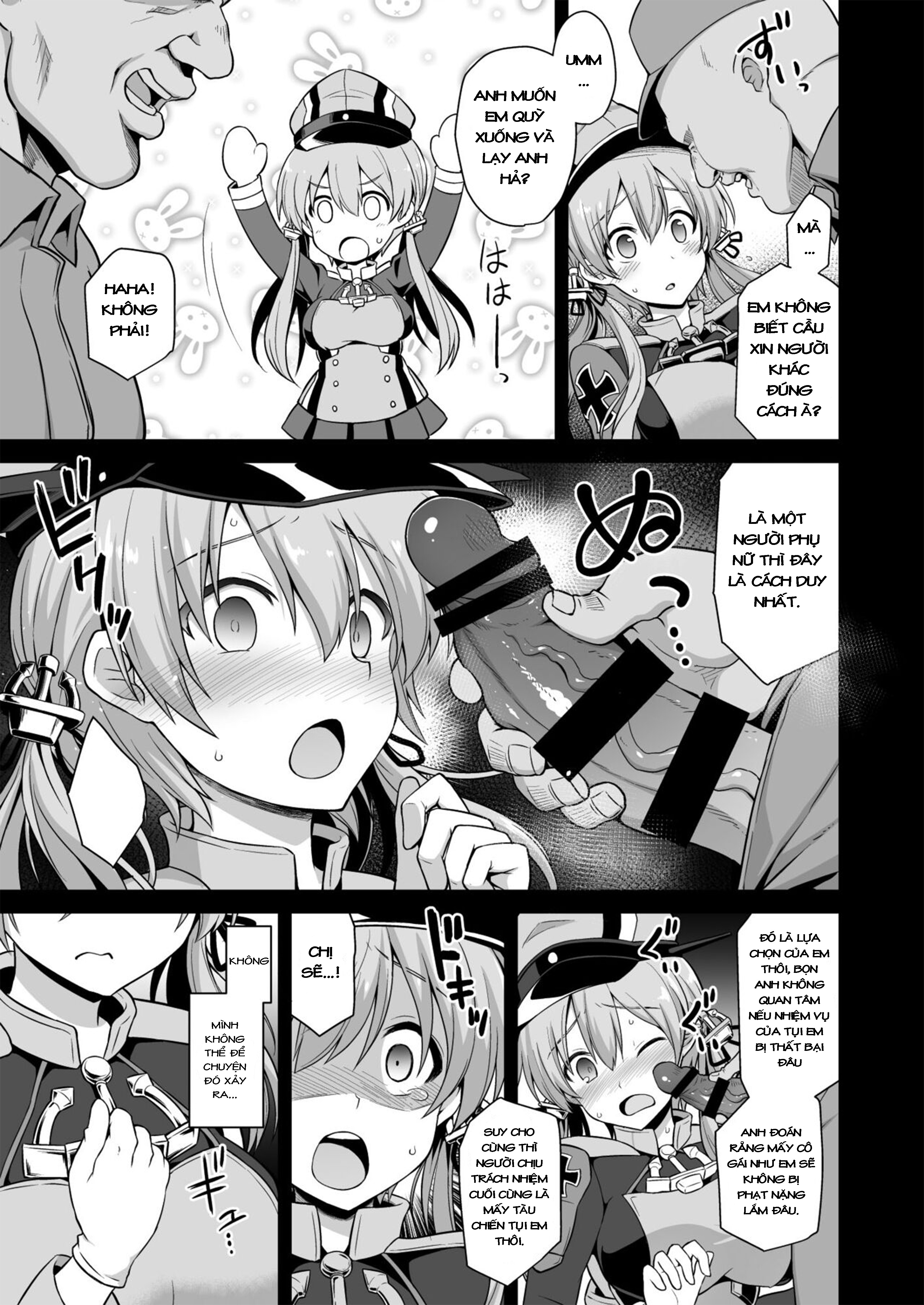 Đọc truyện hentai Đêm trước khi Kanmusu mang thai, mối tình bị đánh thuốc mê của Prinz Eugen - Oneshot