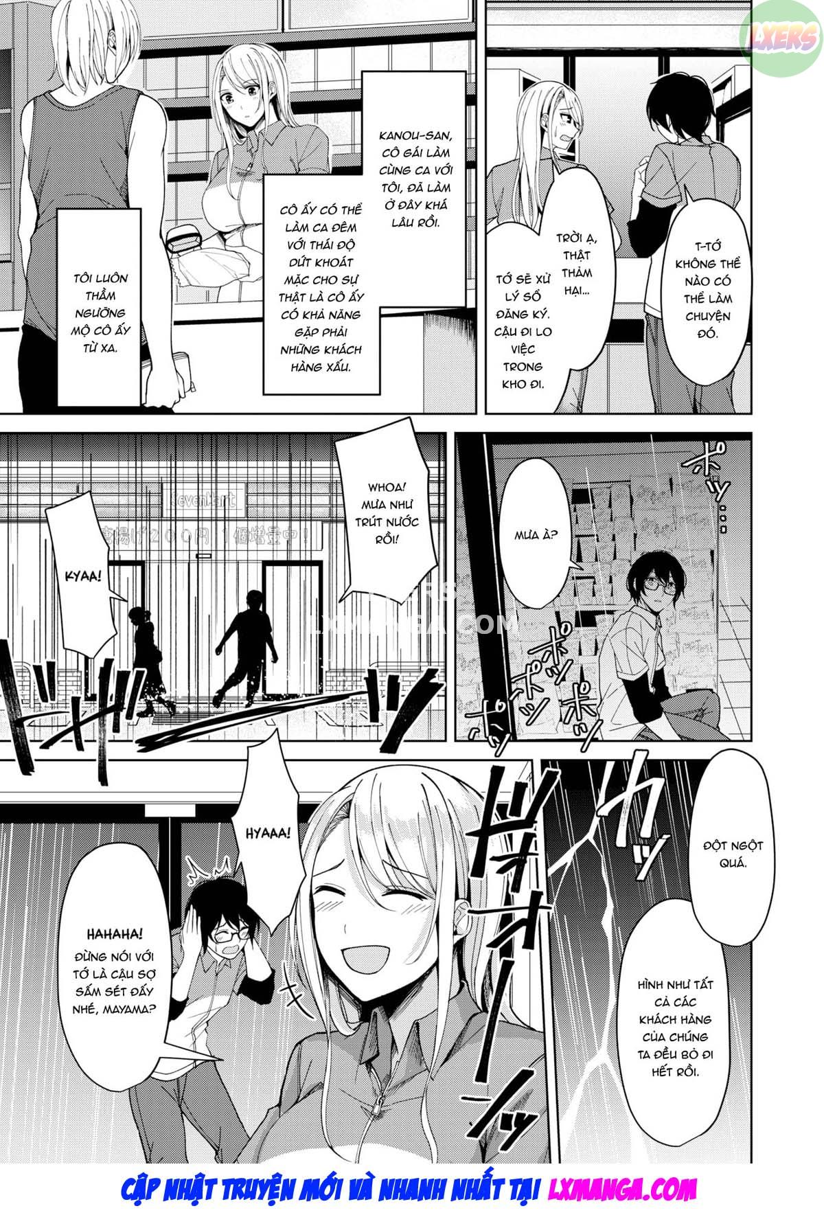 Đọc truyện hentai Mưa bên ngoài Ướt bên trong - Oneshot